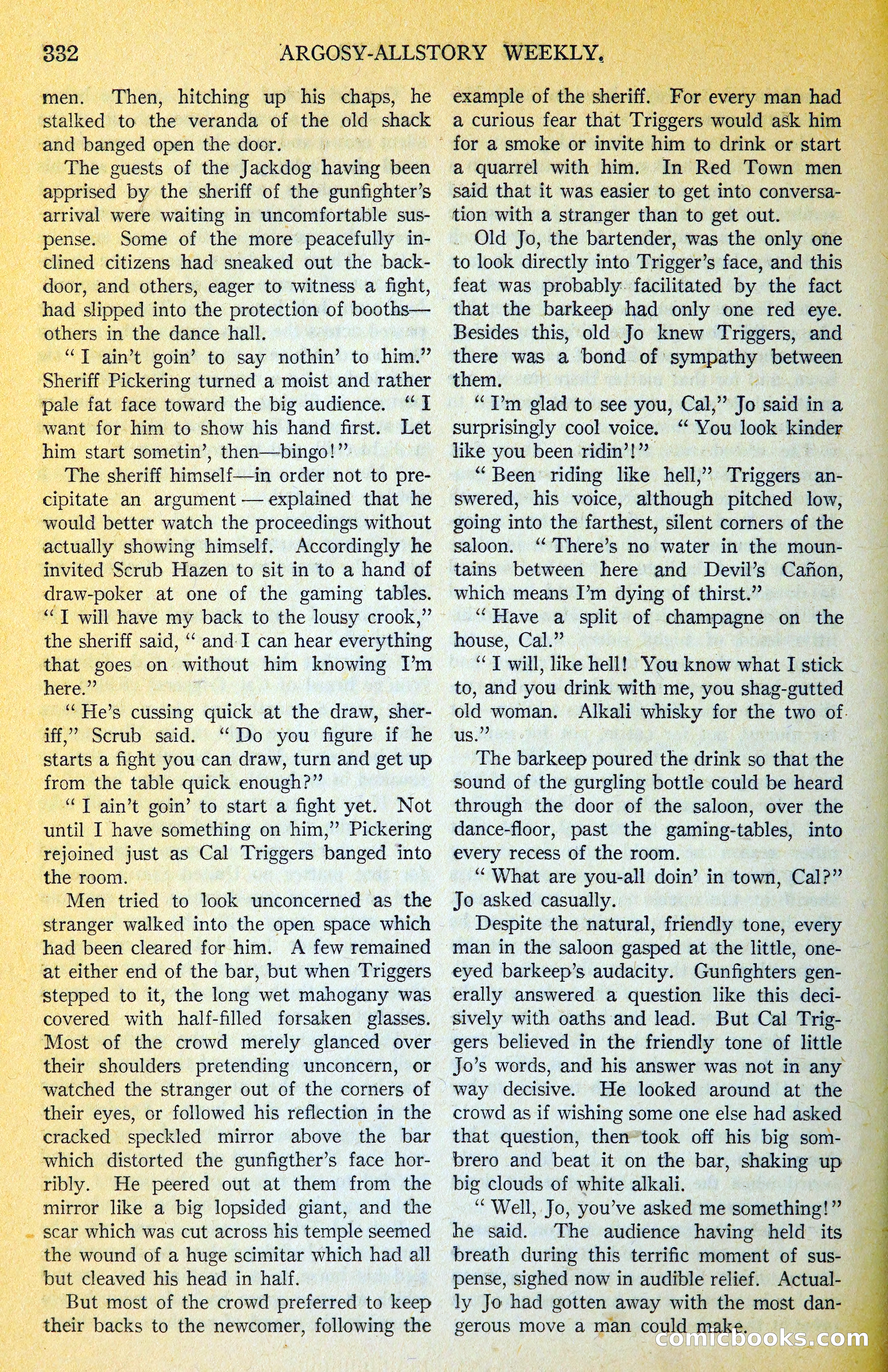 Argosy All-Story Weekly — page 383 of 393