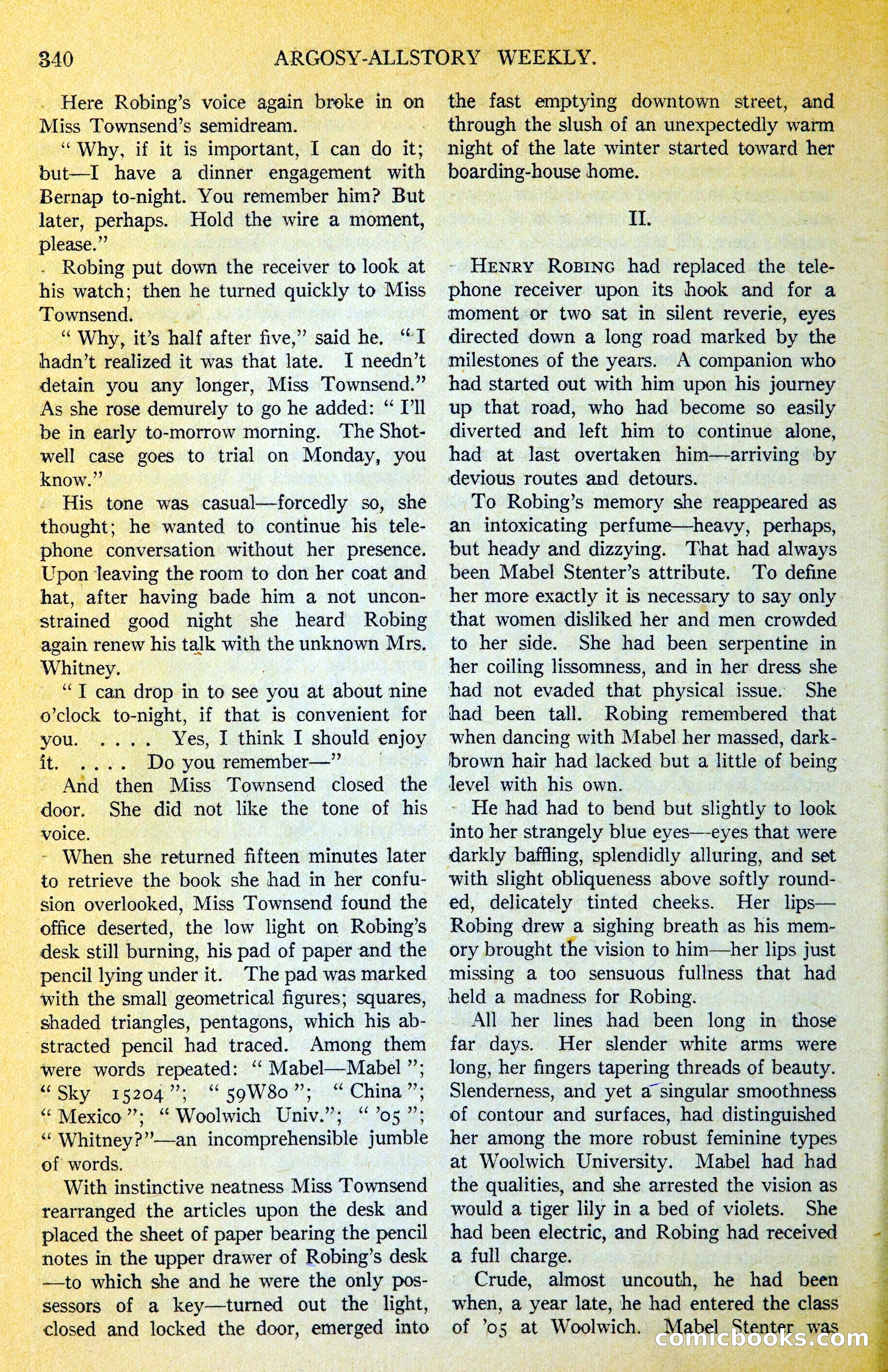 Argosy All-Story Weekly — page 391 of 393