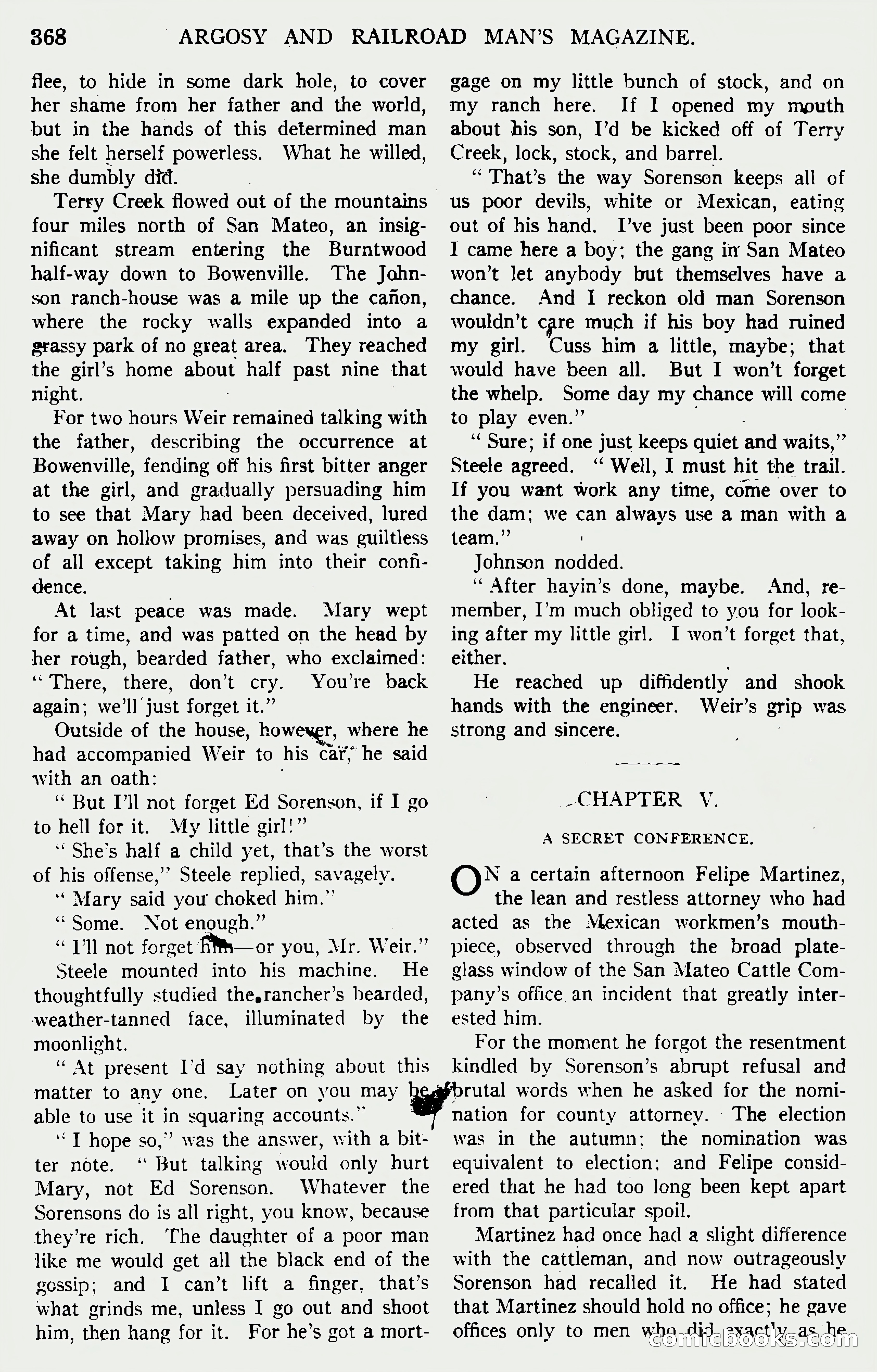 Argosy and Railroad Man's Magazine — page 26 of 196