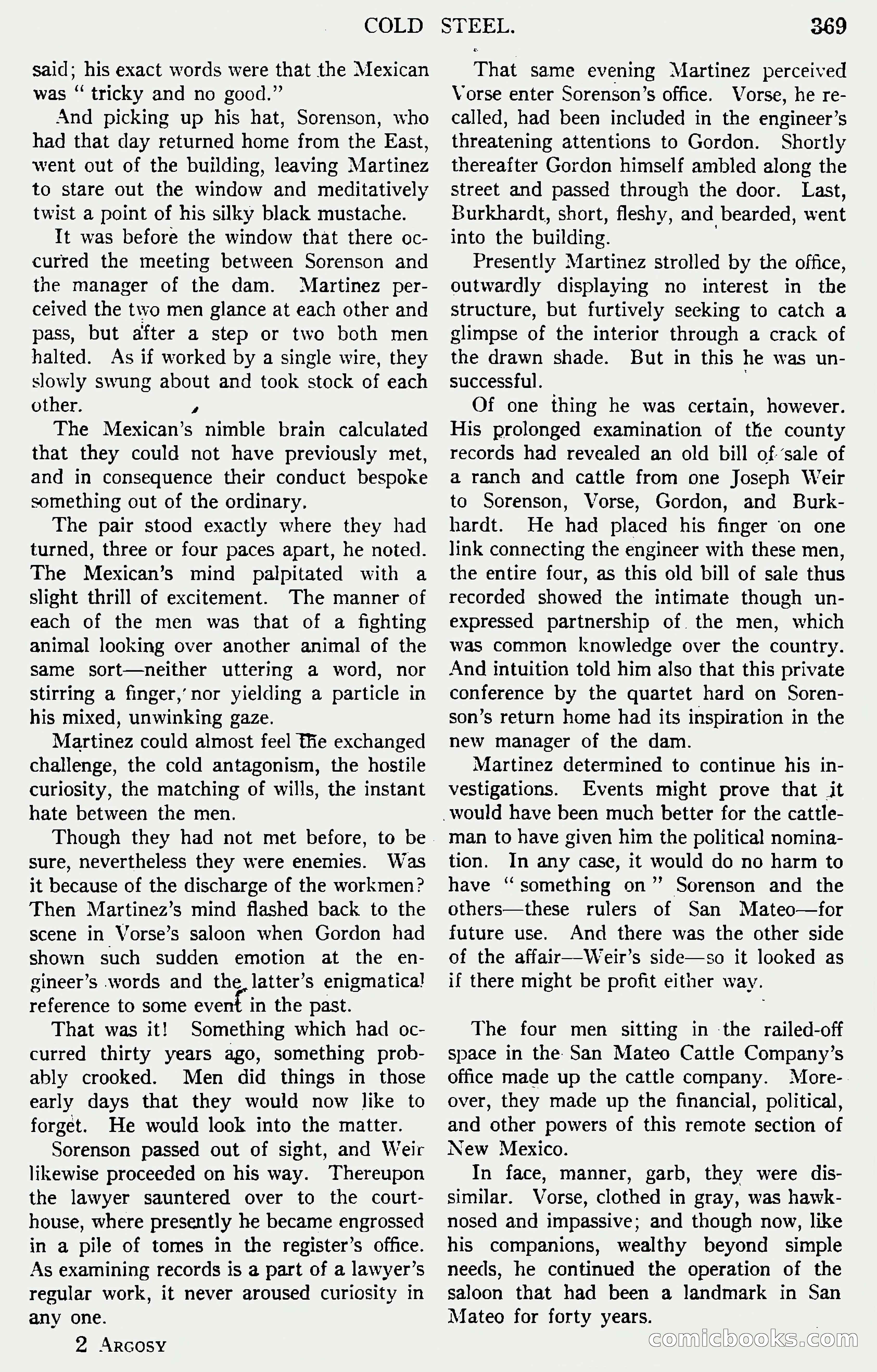 Argosy and Railroad Man's Magazine — page 27 of 196