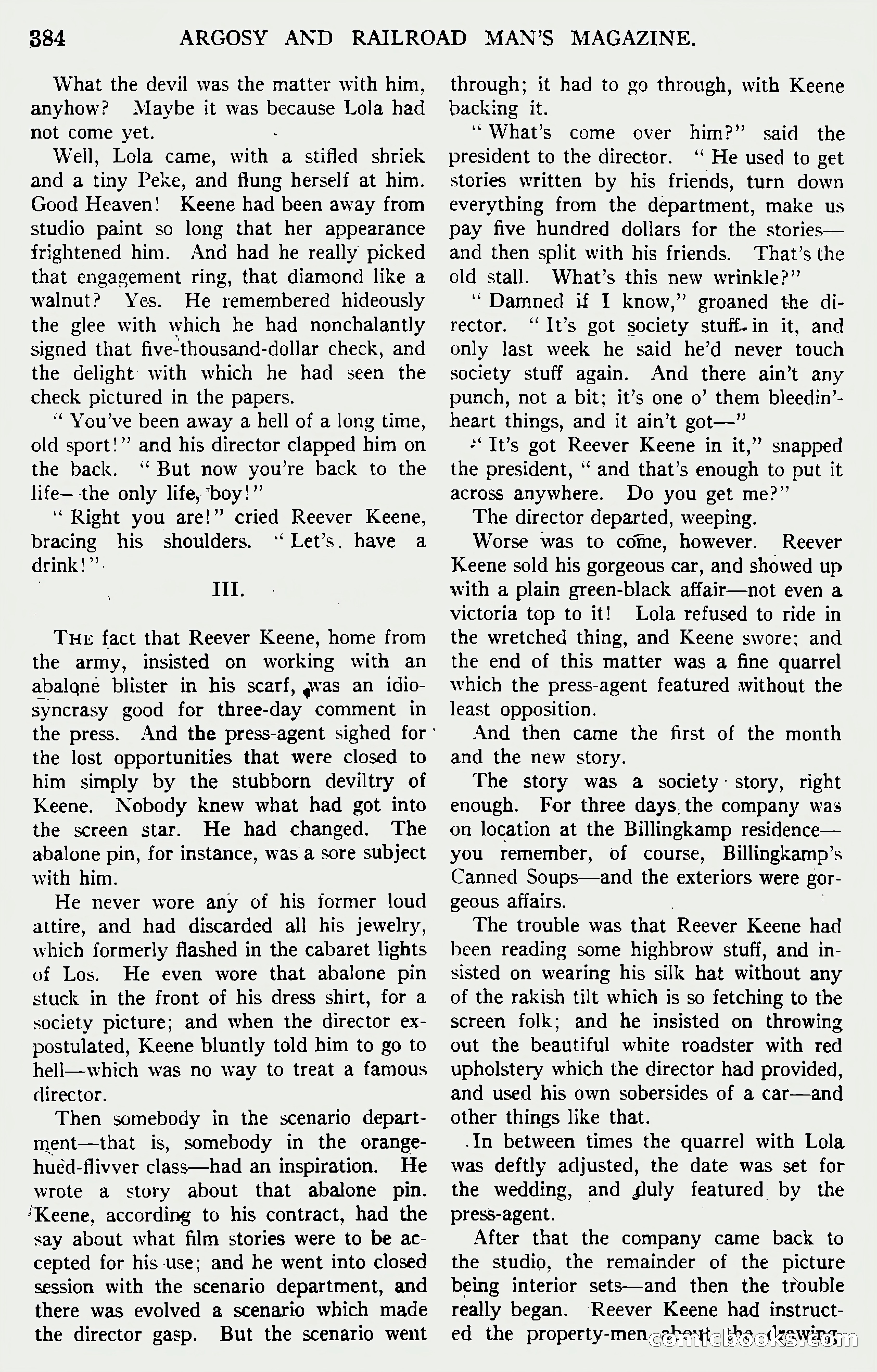 Argosy and Railroad Man's Magazine — page 42 of 196