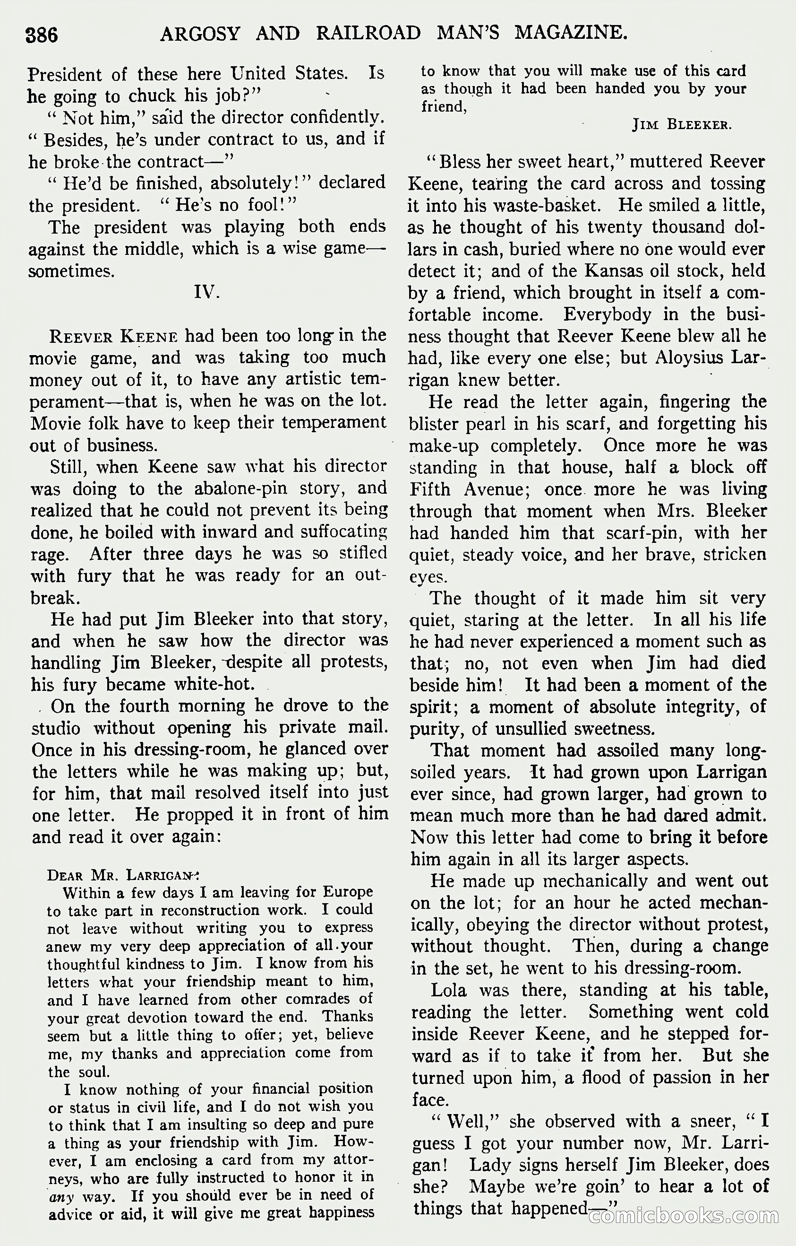 Argosy and Railroad Man's Magazine — page 44 of 196