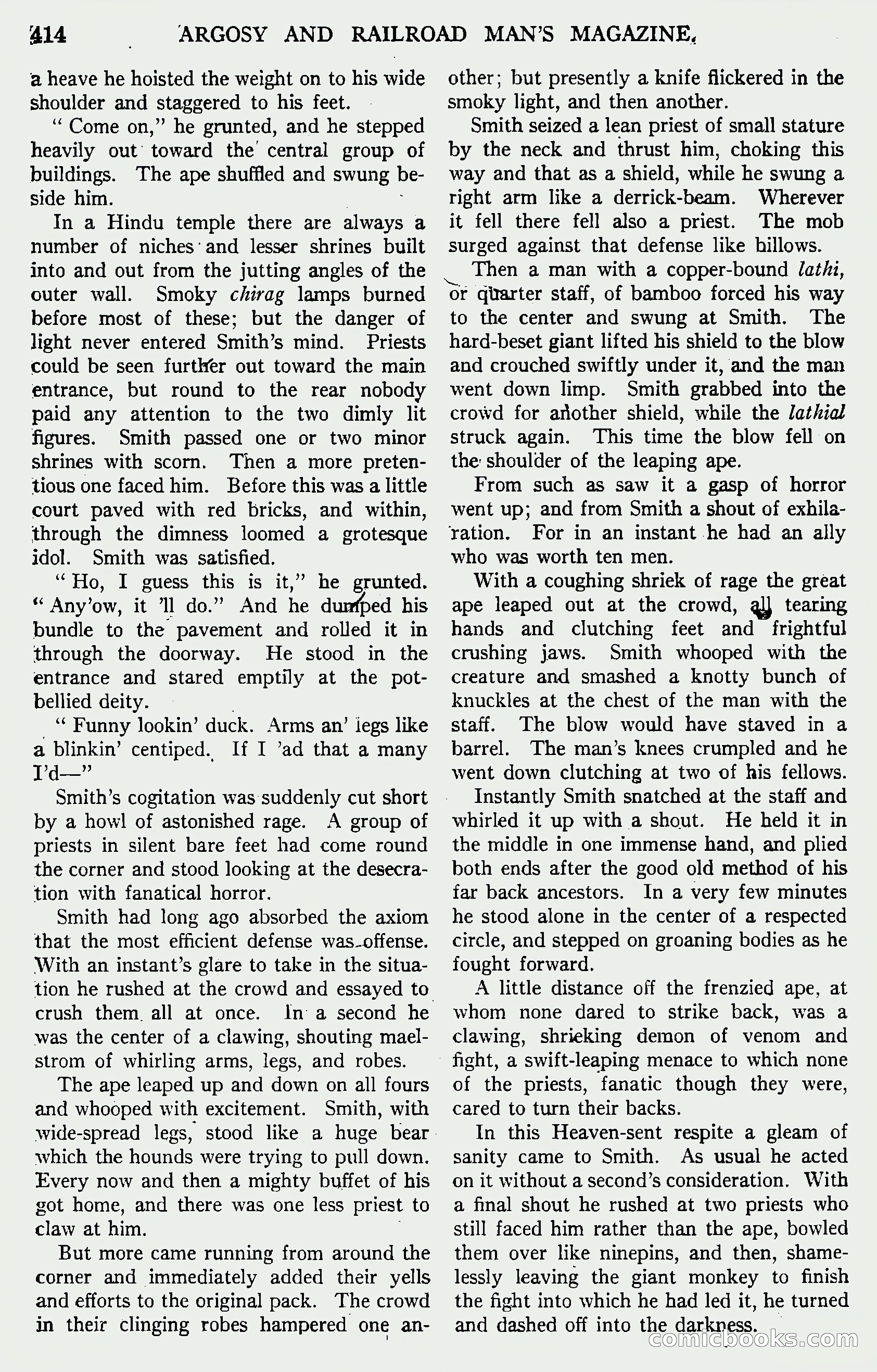 Argosy and Railroad Man's Magazine — page 72 of 196