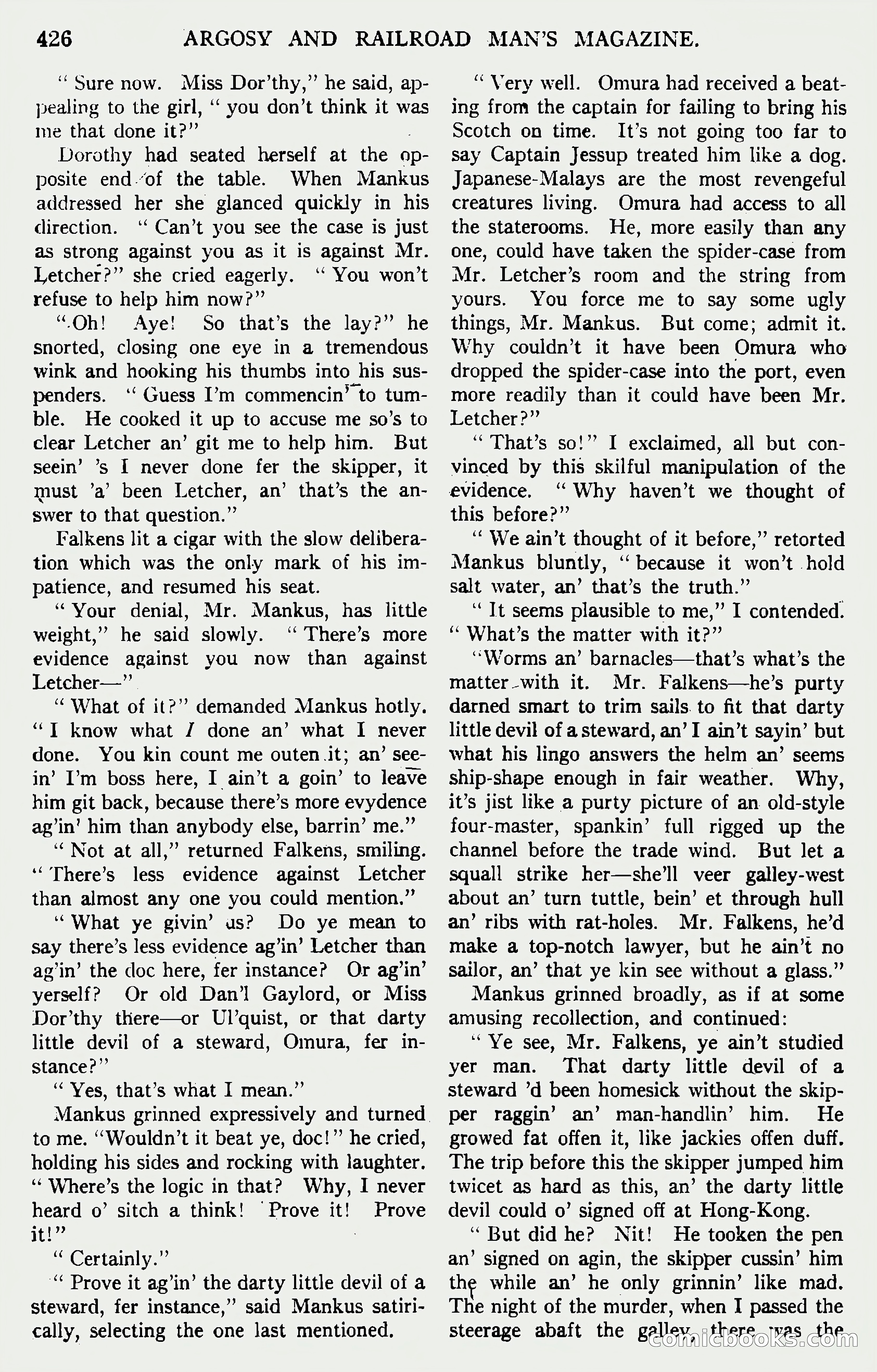 Argosy and Railroad Man's Magazine — page 84 of 196