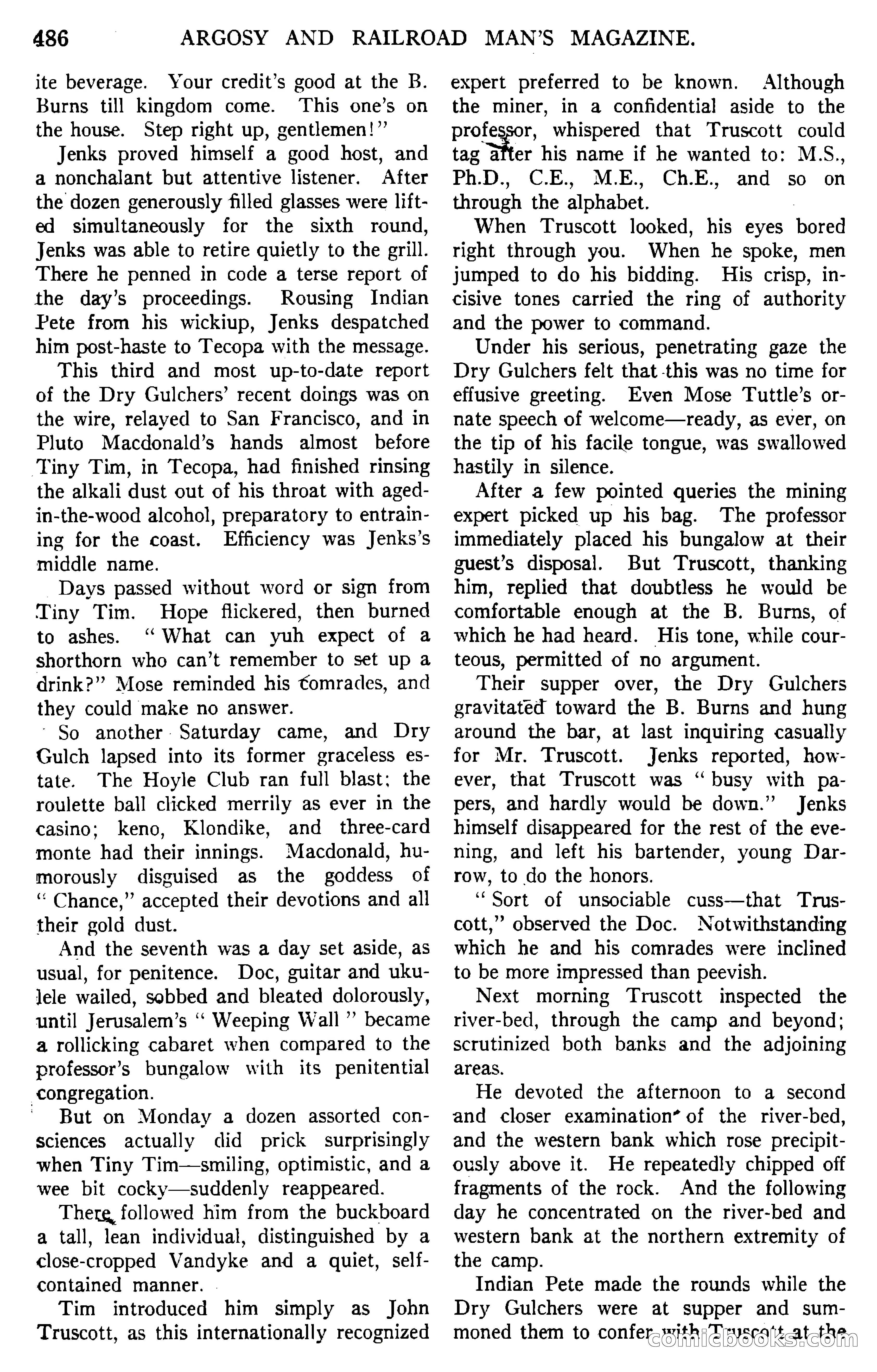 Argosy and Railroad Man's Magazine — page 144 of 196