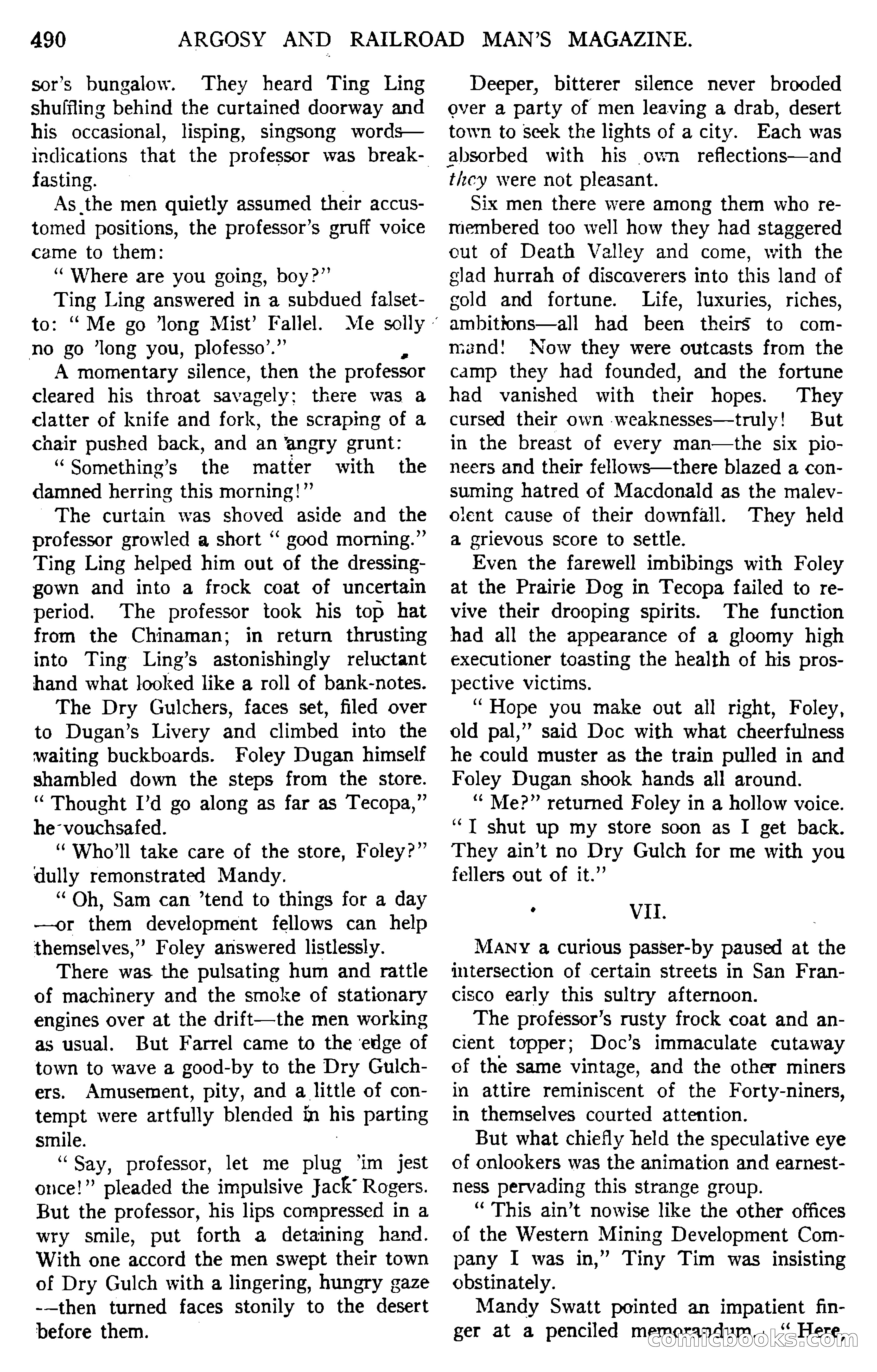 Argosy and Railroad Man's Magazine — page 148 of 196