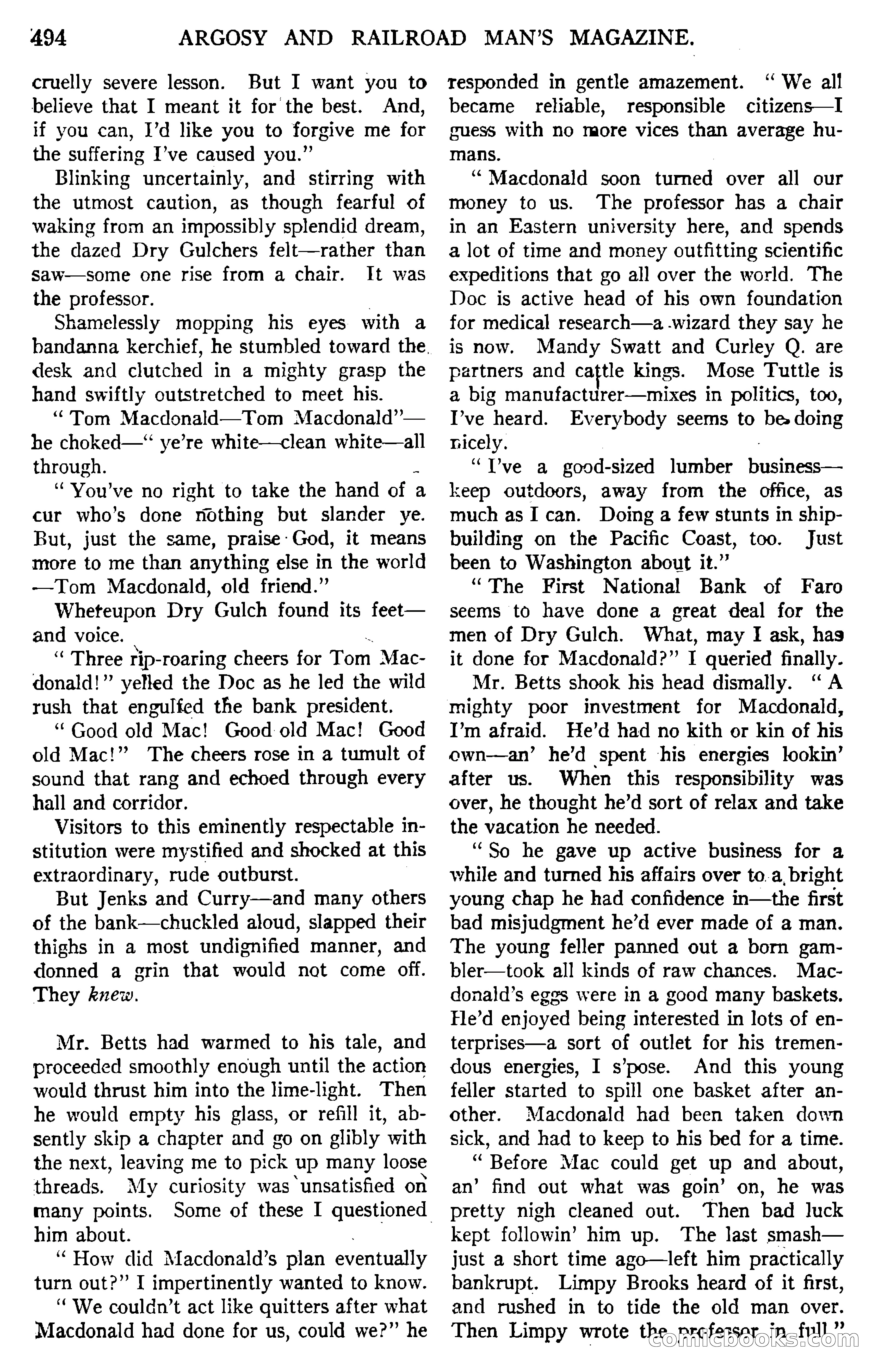 Argosy and Railroad Man's Magazine — page 152 of 196