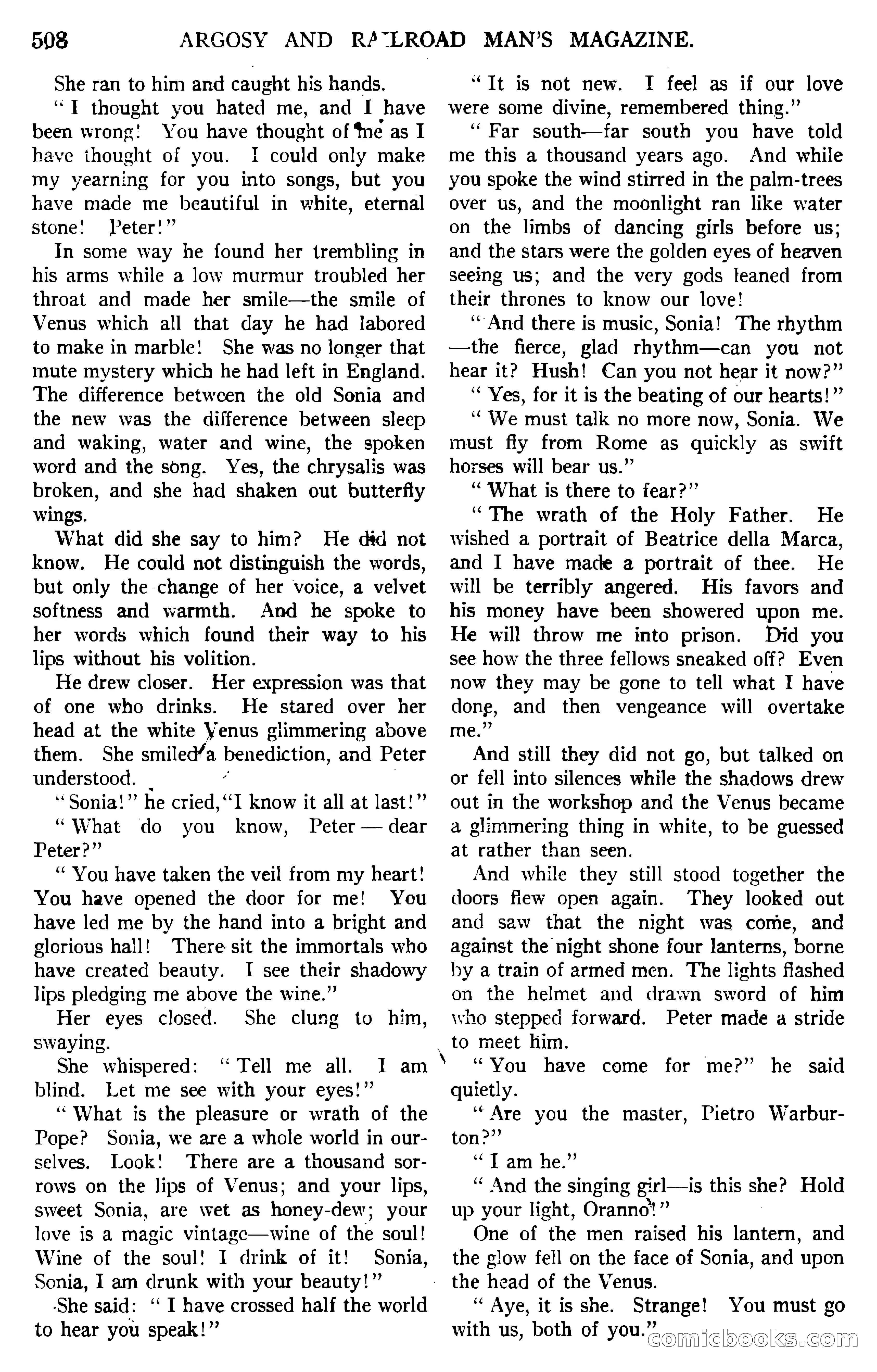 Argosy and Railroad Man's Magazine — page 166 of 196