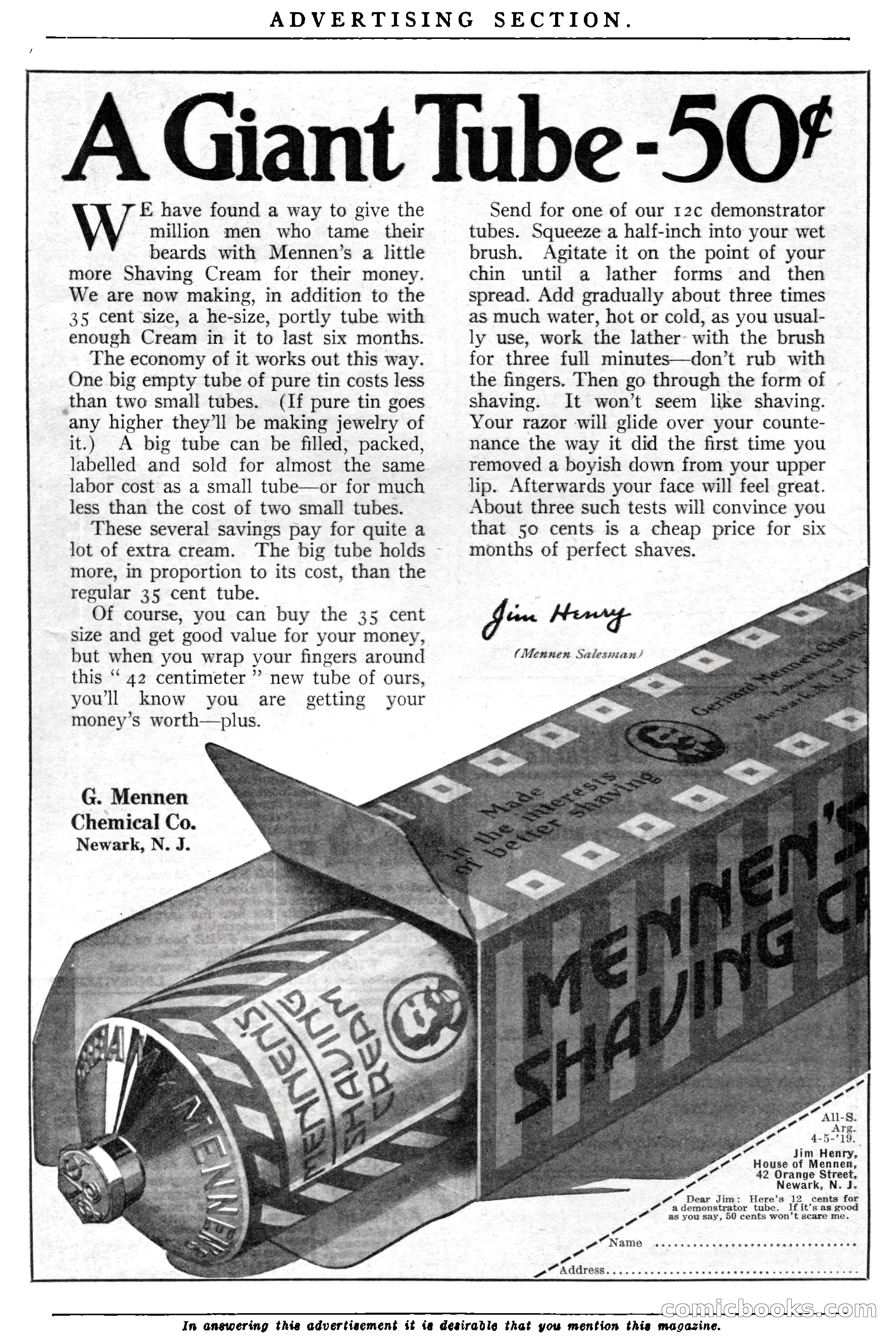 Argosy and Railroad Man's Magazine — page 187 of 196