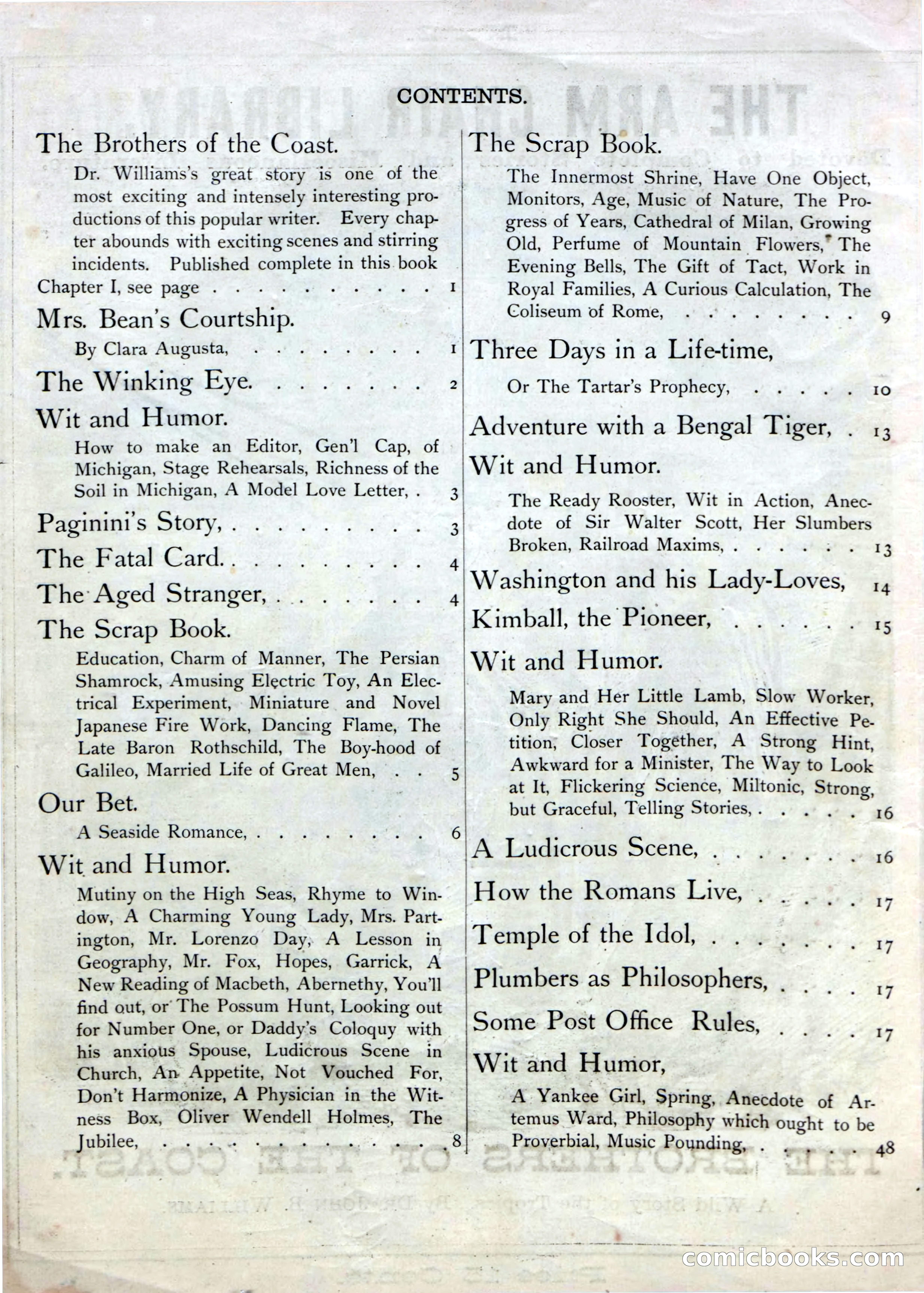 The Arm Chair Library, No. 2 — page 2 of 52