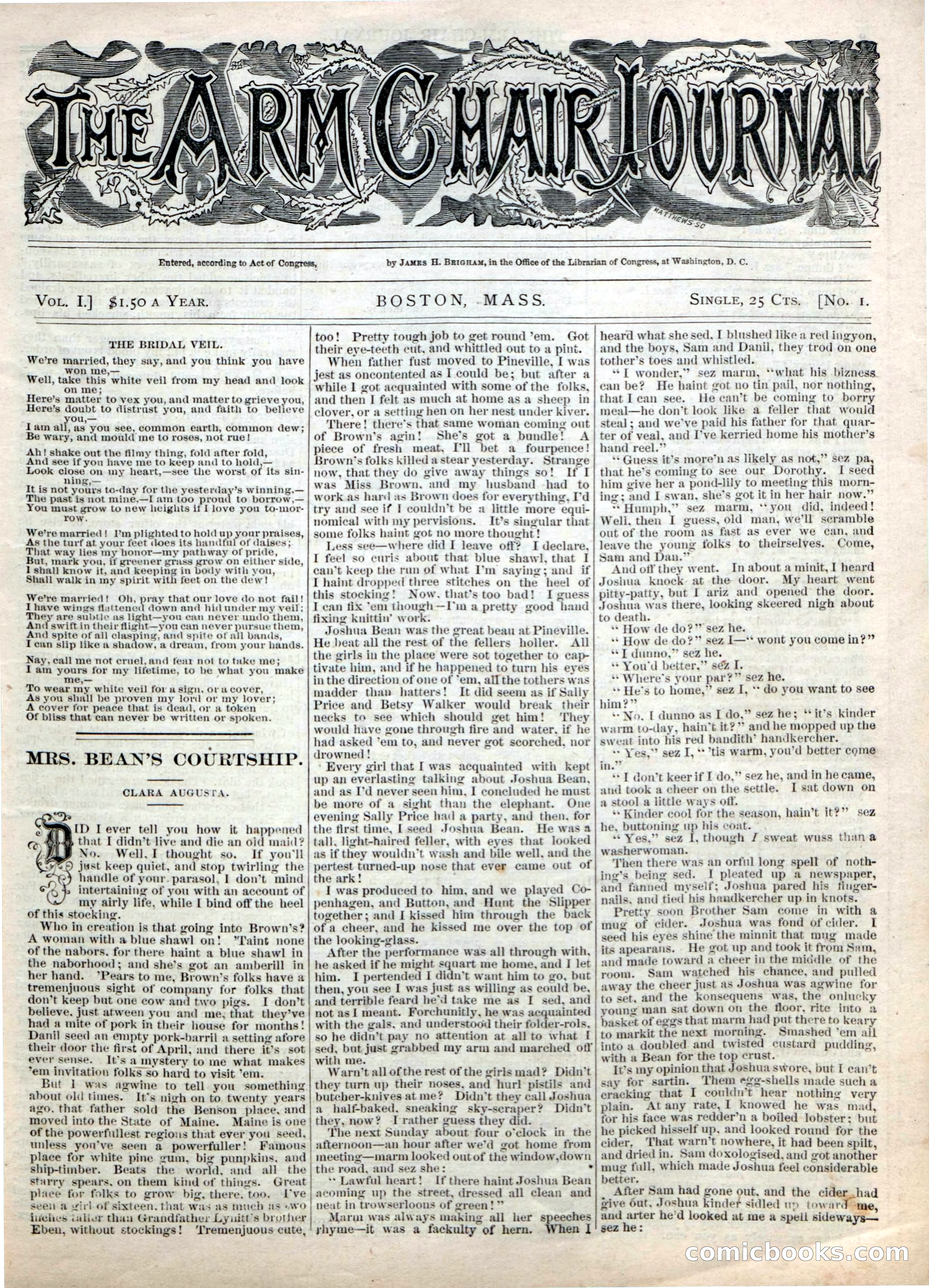 The Arm Chair Library, No. 2 — page 3 of 52