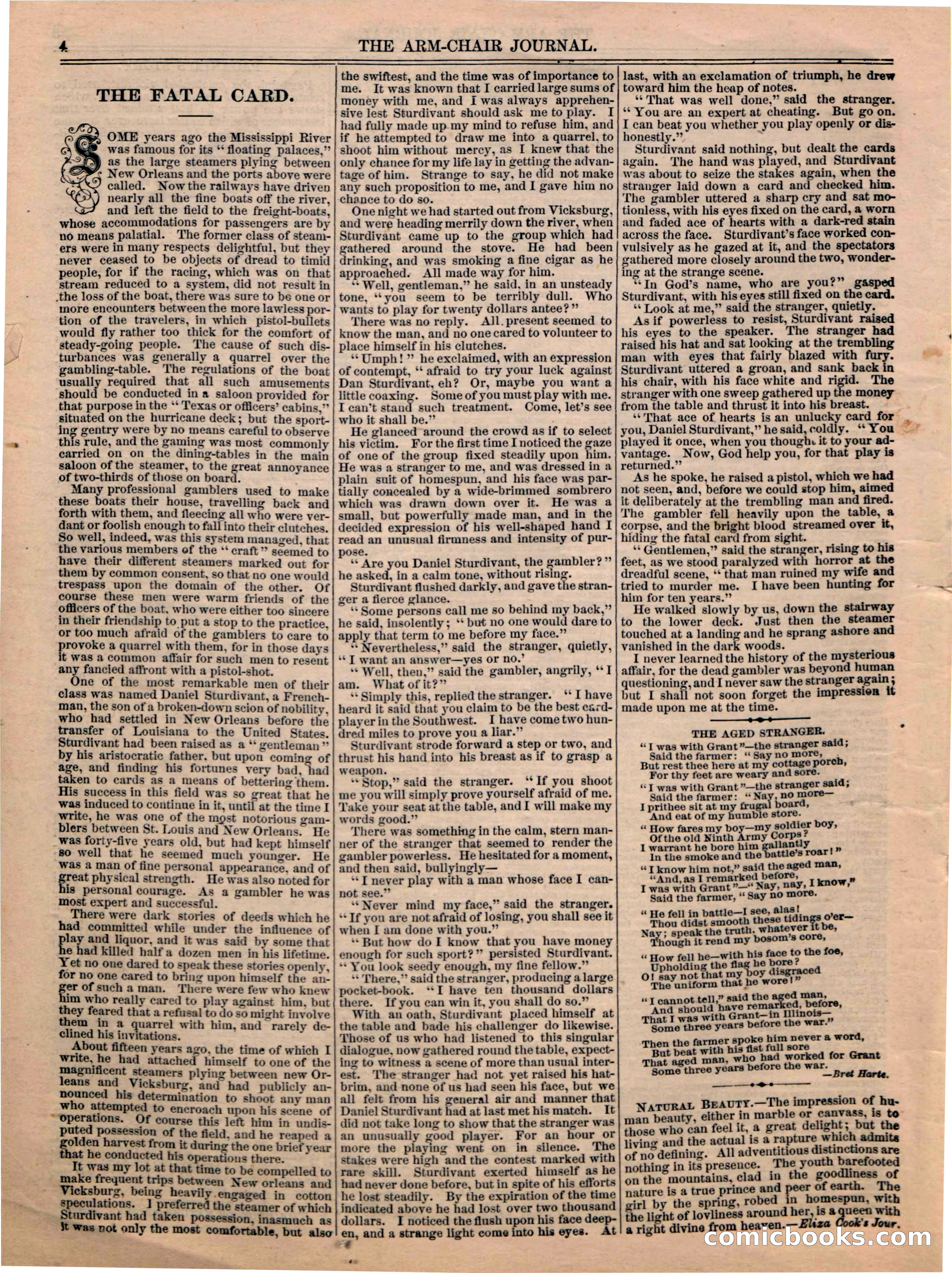 The Arm Chair Library, No. 2 — page 6 of 52