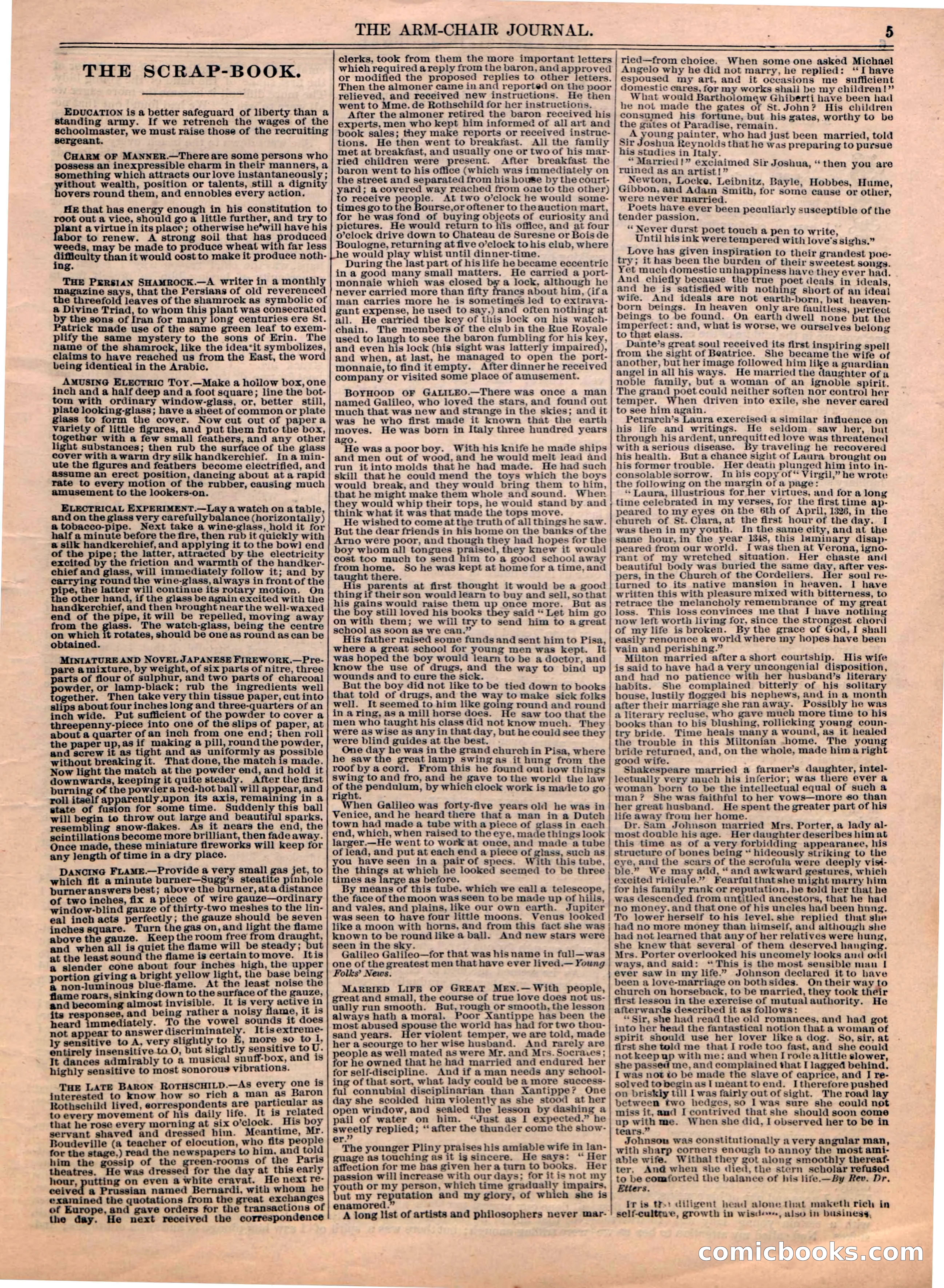 The Arm Chair Library, No. 2 — page 7 of 52