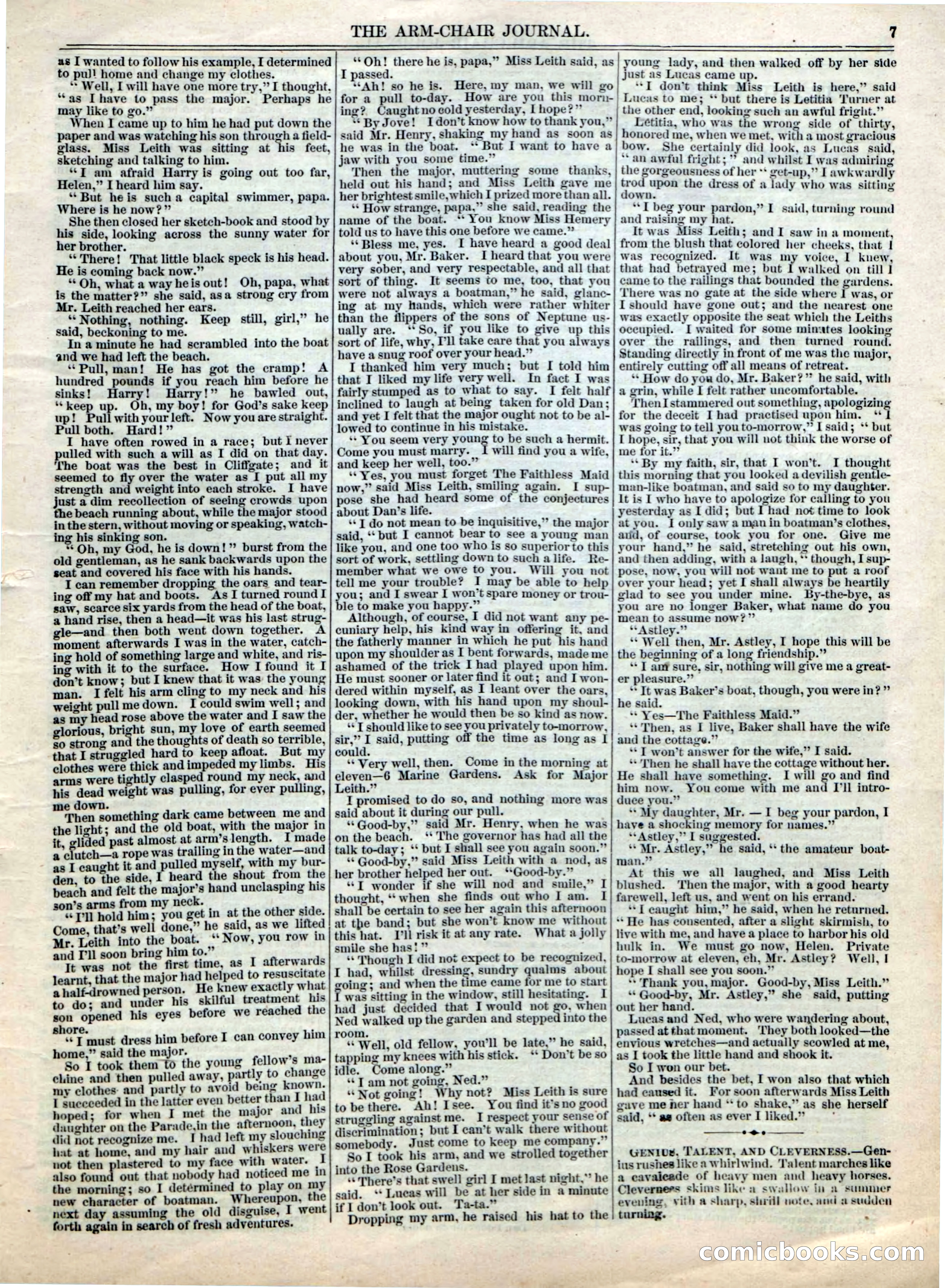 The Arm Chair Library, No. 2 — page 9 of 52
