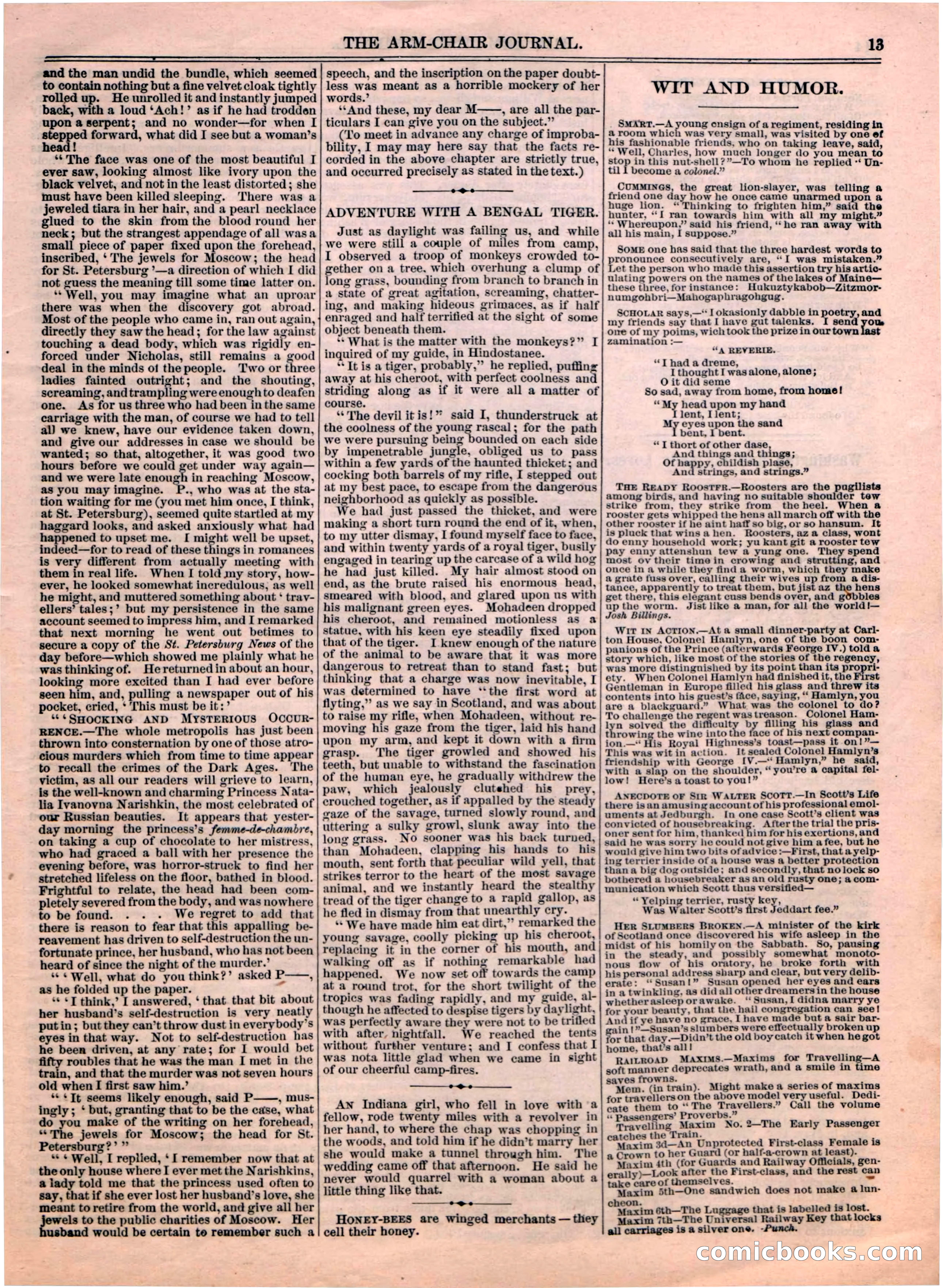 The Arm Chair Library, No. 2 — page 15 of 52