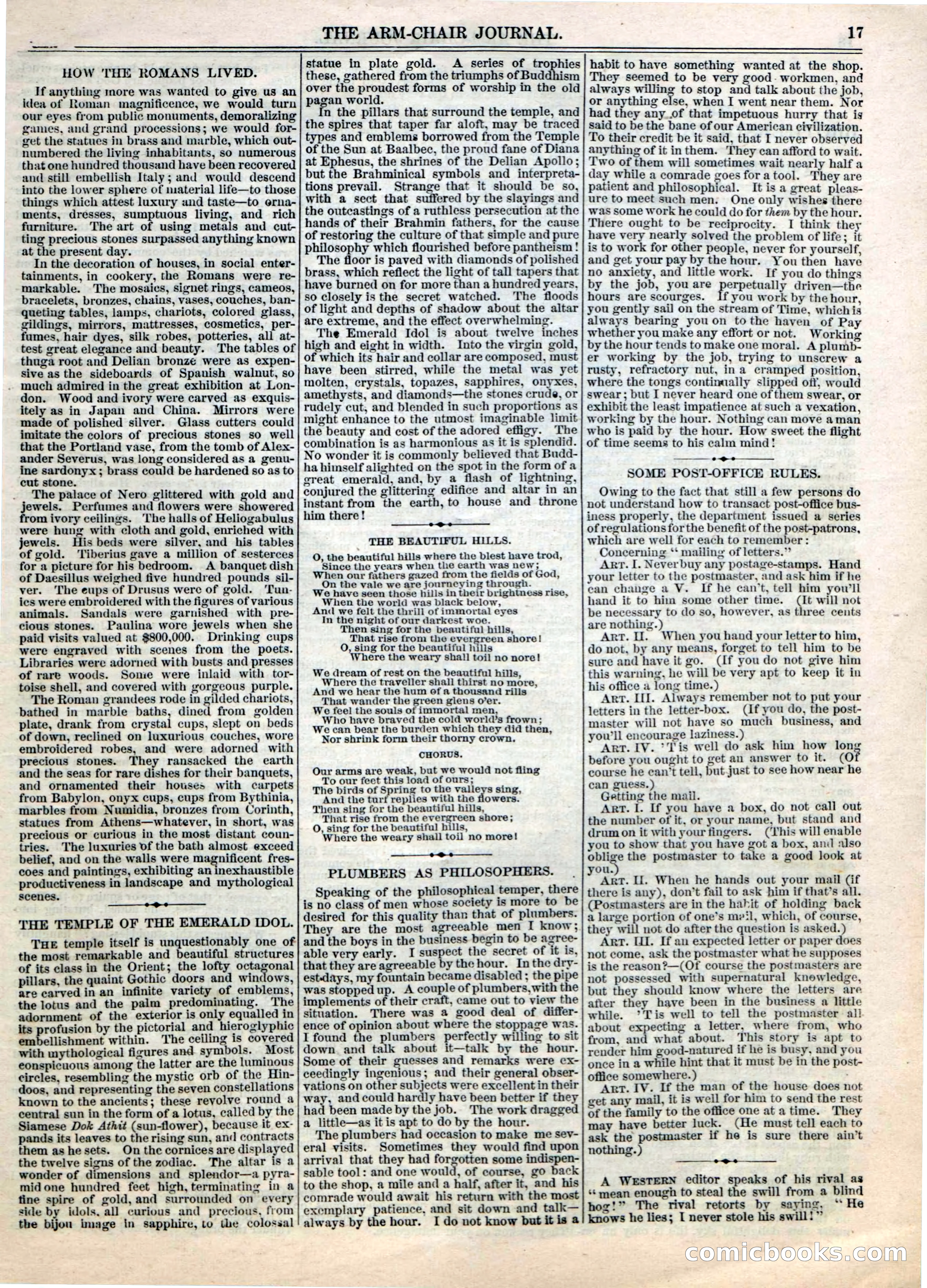 The Arm Chair Library, No. 2 — page 19 of 52