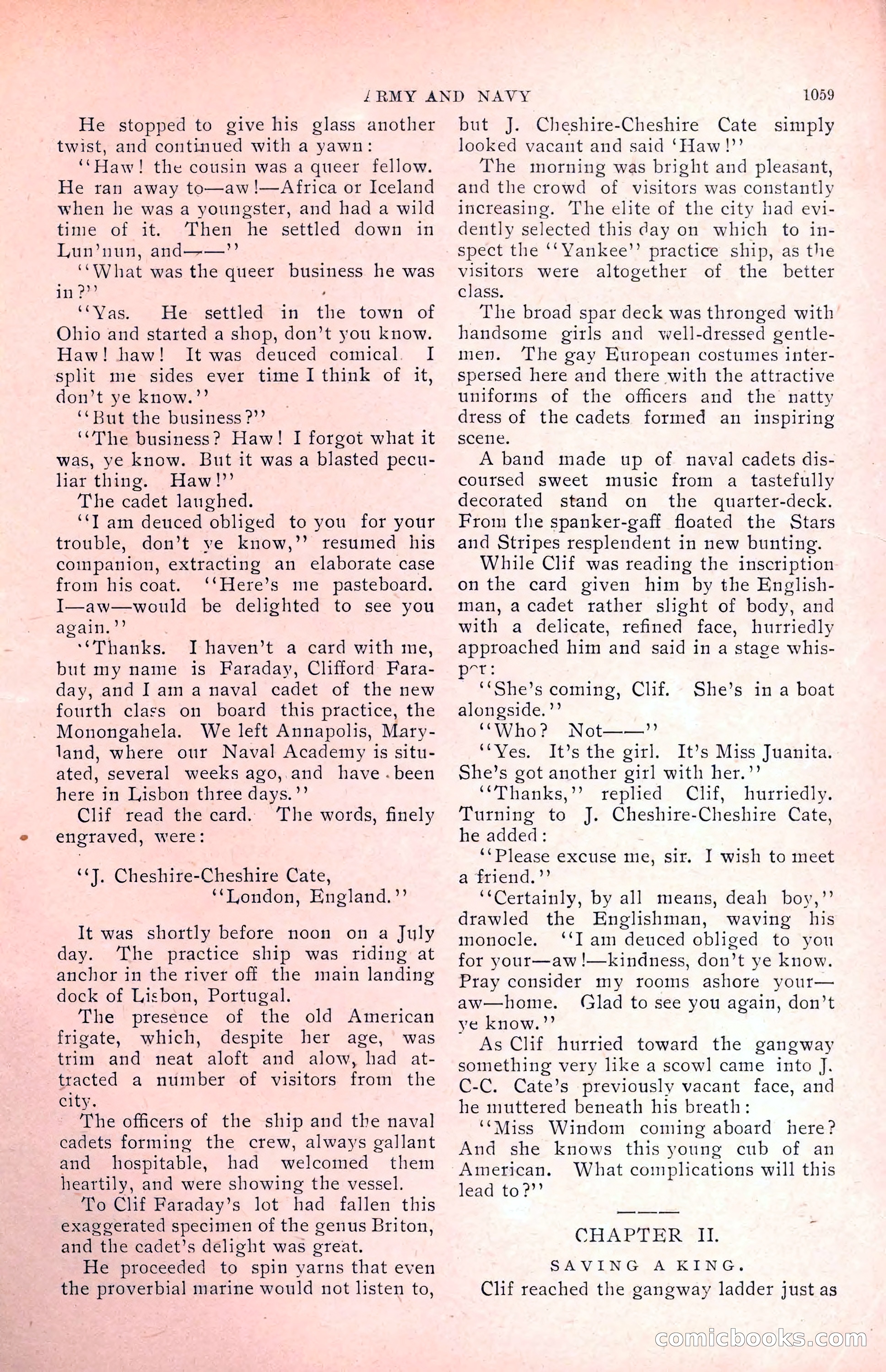 Army and Navy Weekly, Vol. 1, No. 23 — page 5 of 52