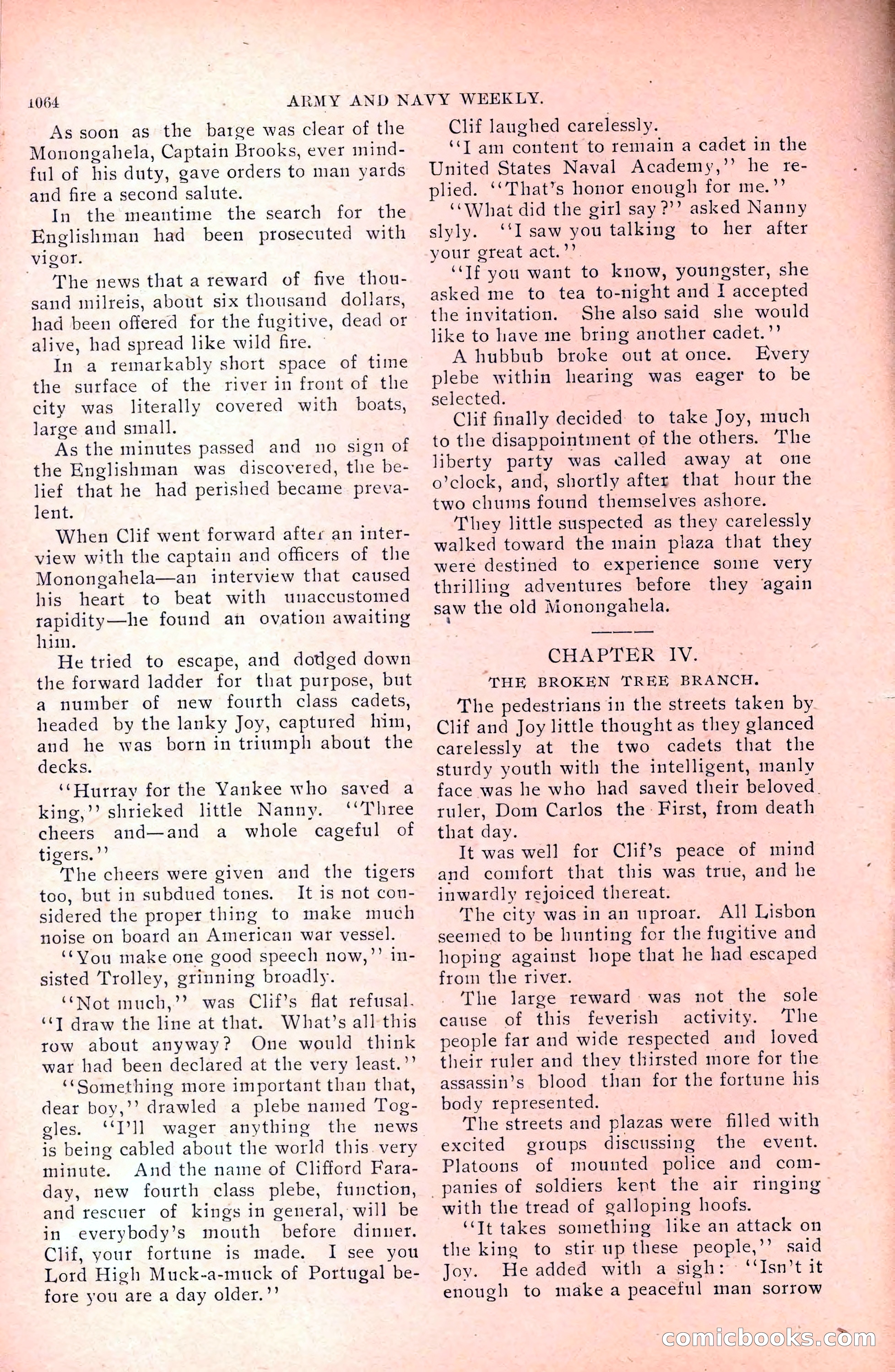 Army and Navy Weekly, Vol. 1, No. 23 — page 10 of 52