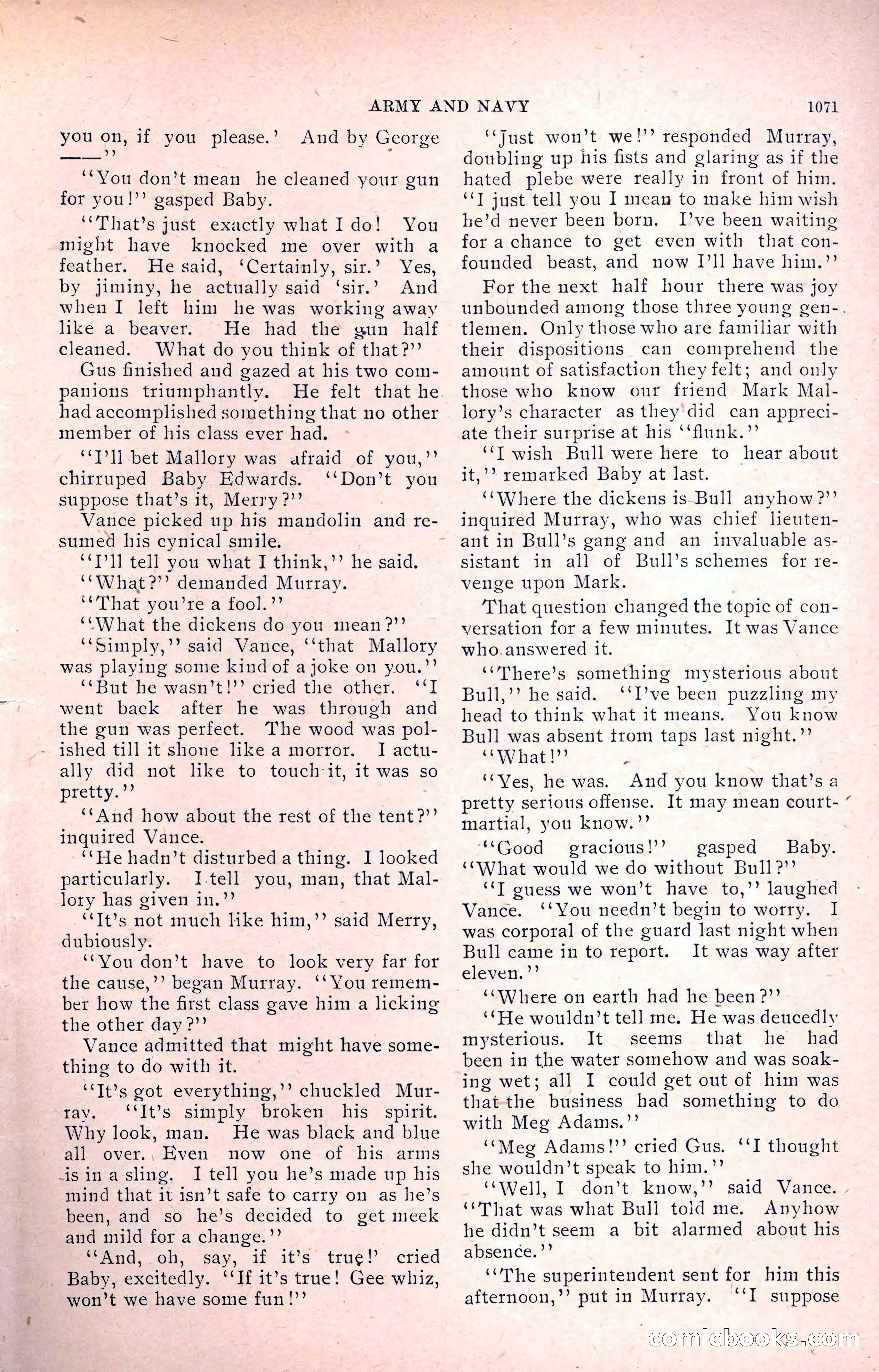 Army and Navy Weekly, Vol. 1, No. 23 — page 17 of 52