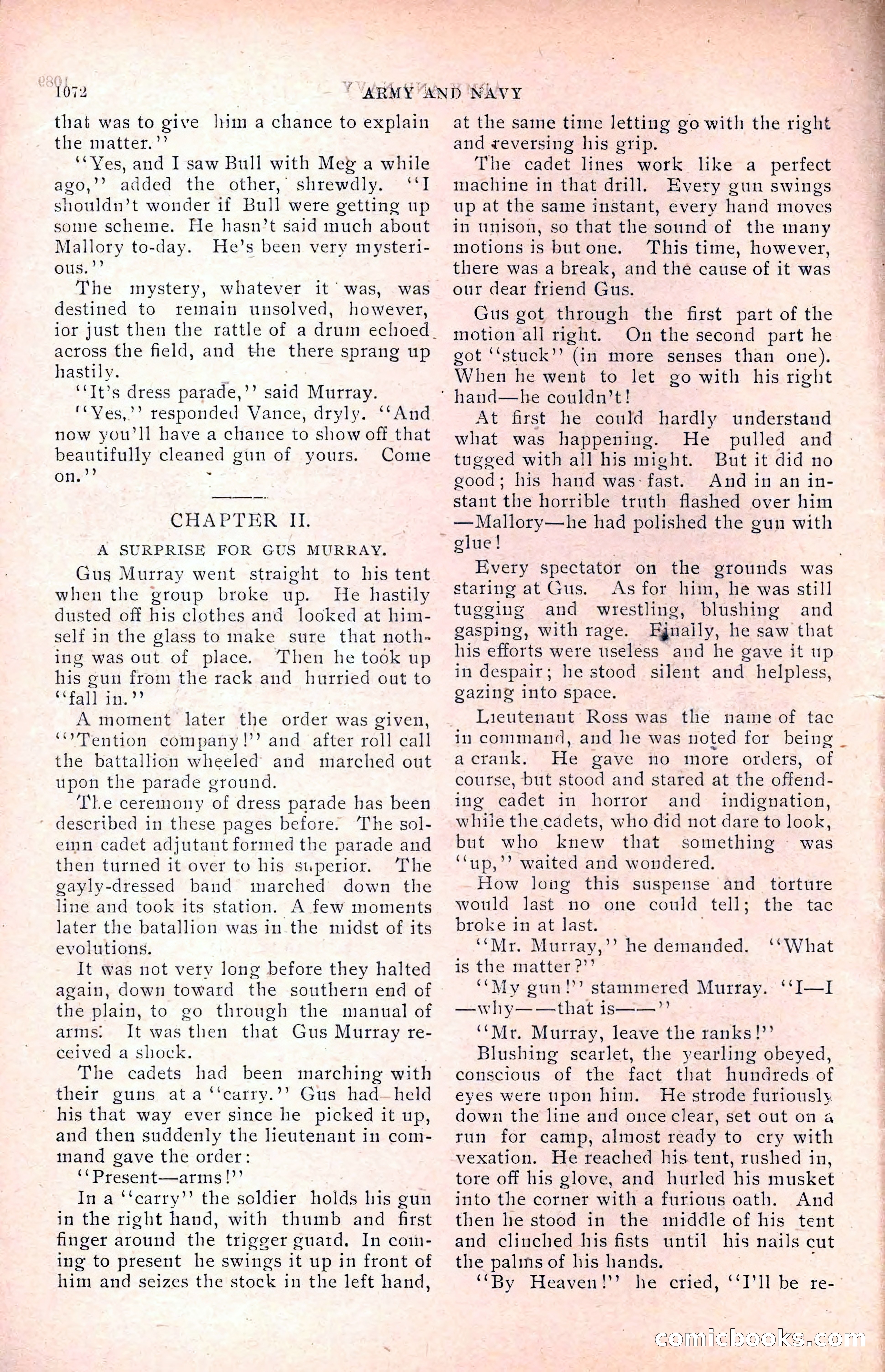 Army and Navy Weekly, Vol. 1, No. 23 — page 18 of 52