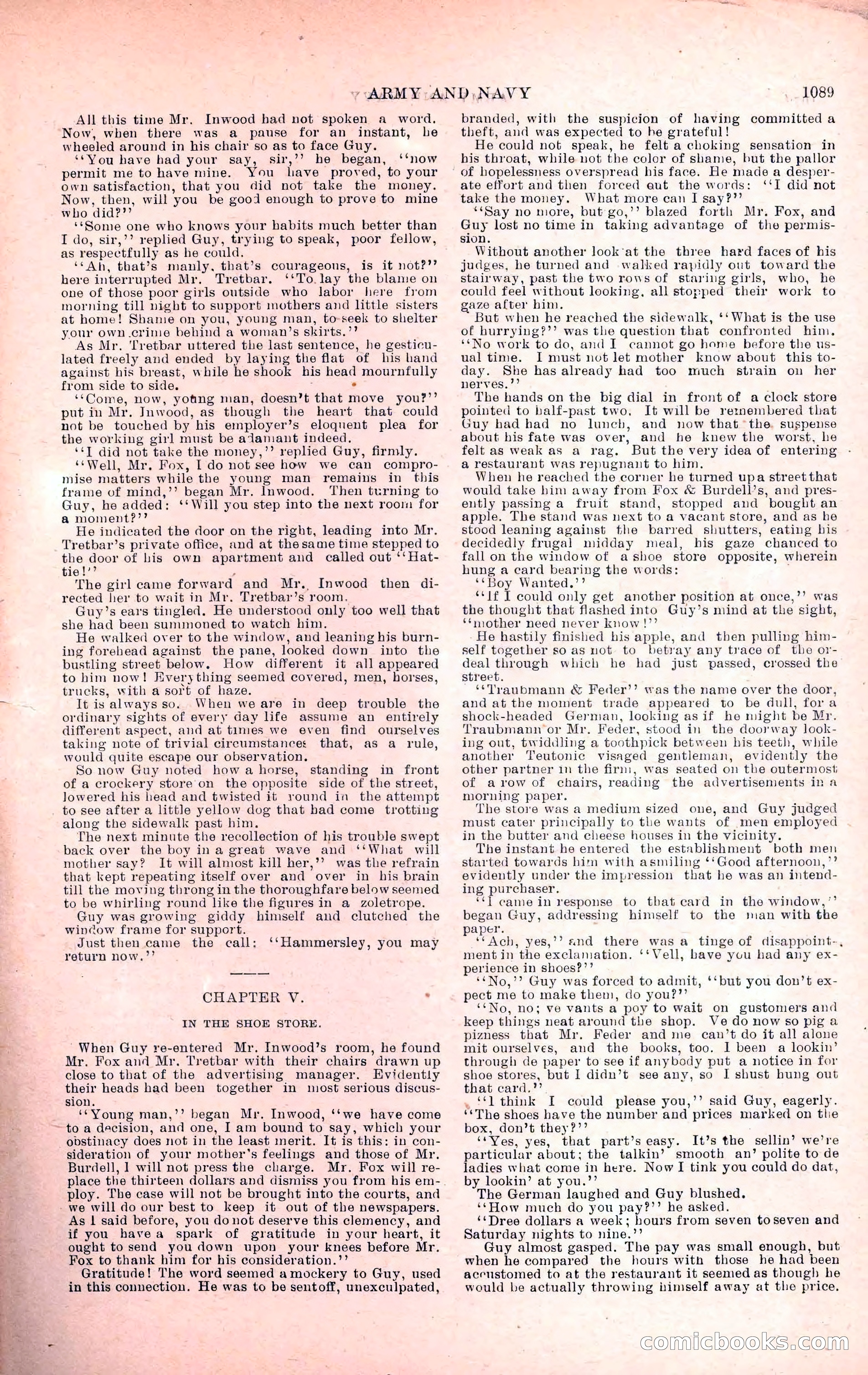 Army and Navy Weekly, Vol. 1, No. 23 — page 35 of 52