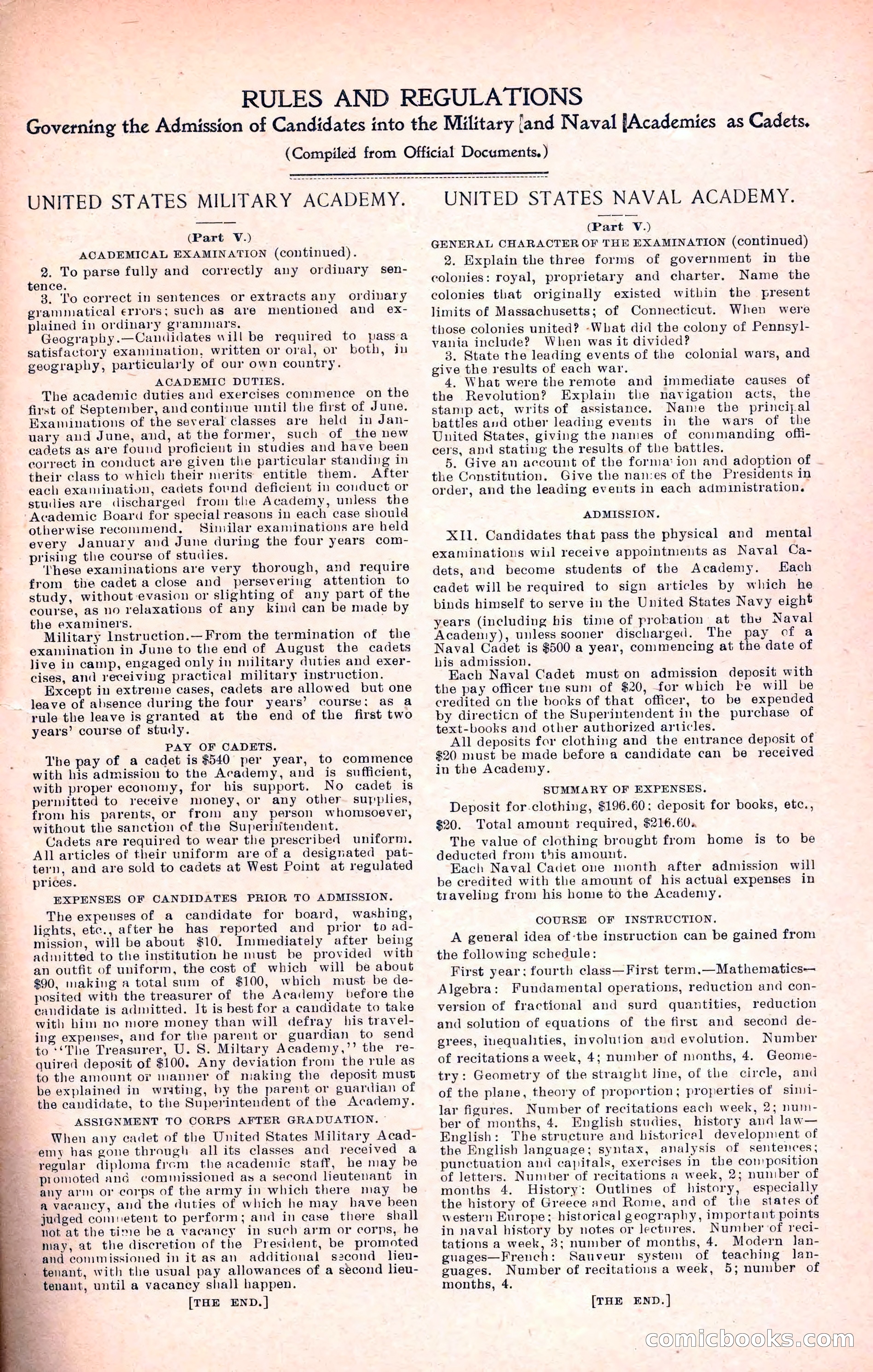 Army and Navy Weekly, Vol. 1, No. 23 — page 43 of 52