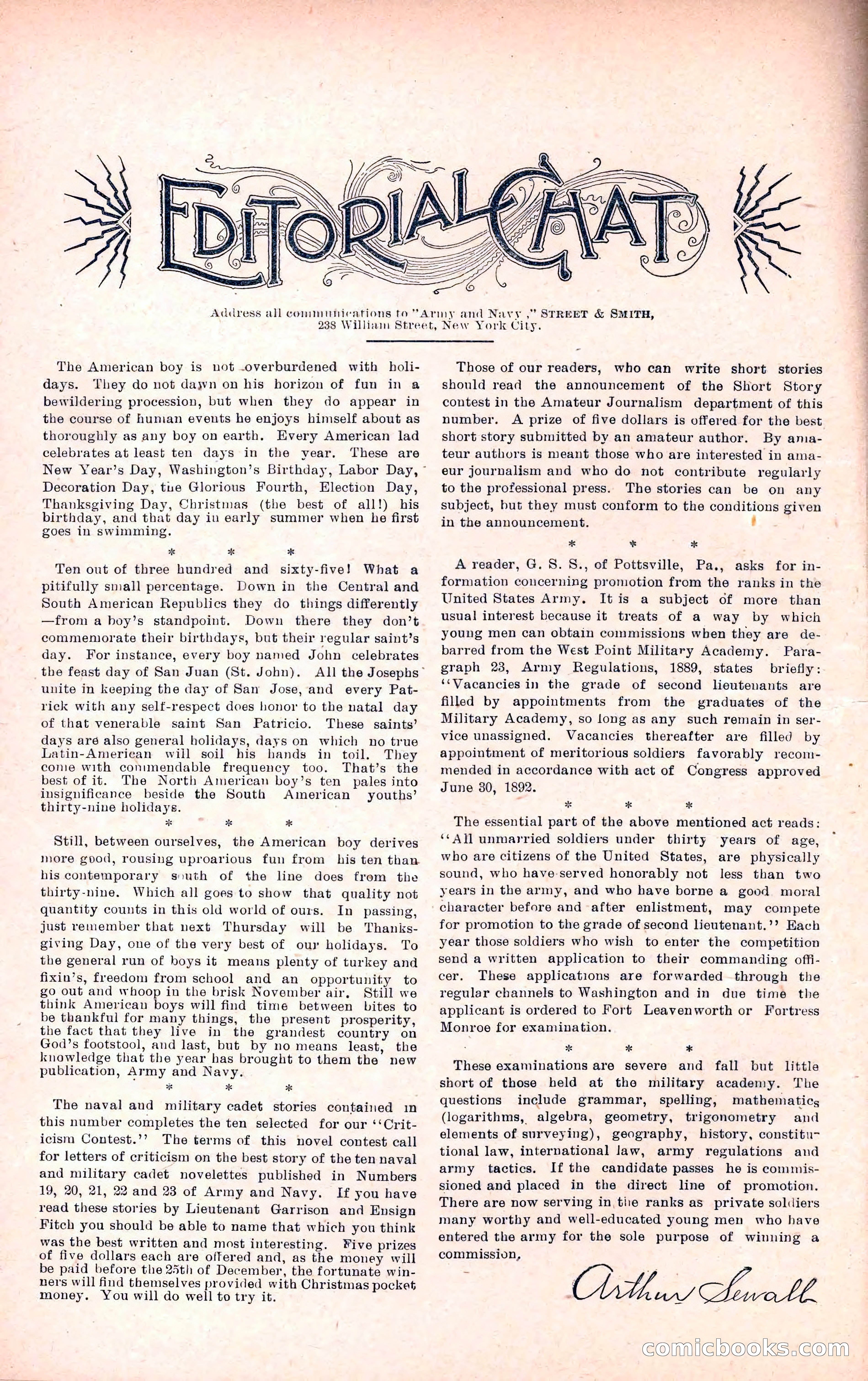 Army and Navy Weekly, Vol. 1, No. 23 — page 44 of 52