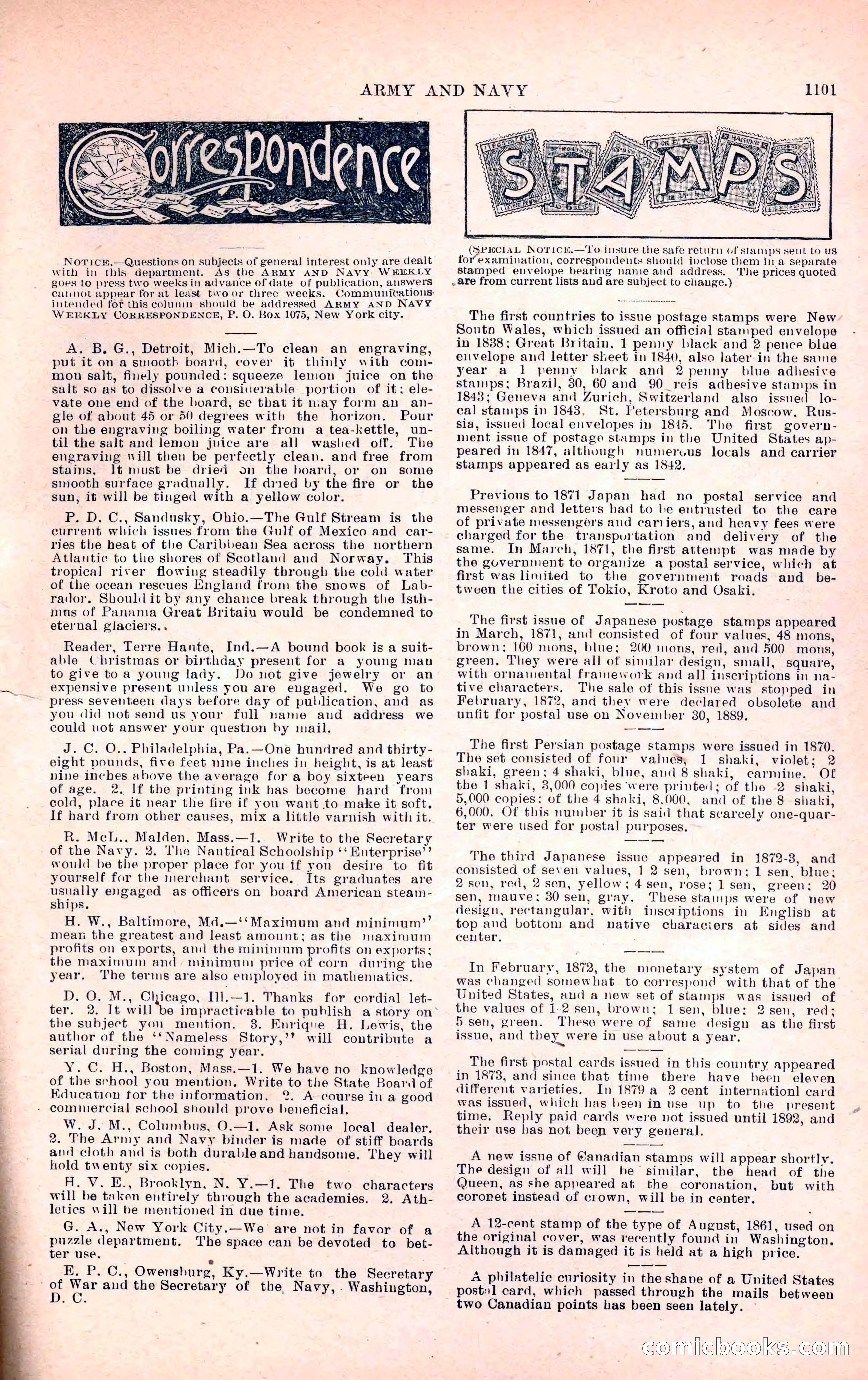 Army and Navy Weekly, Vol. 1, No. 23 — page 47 of 52