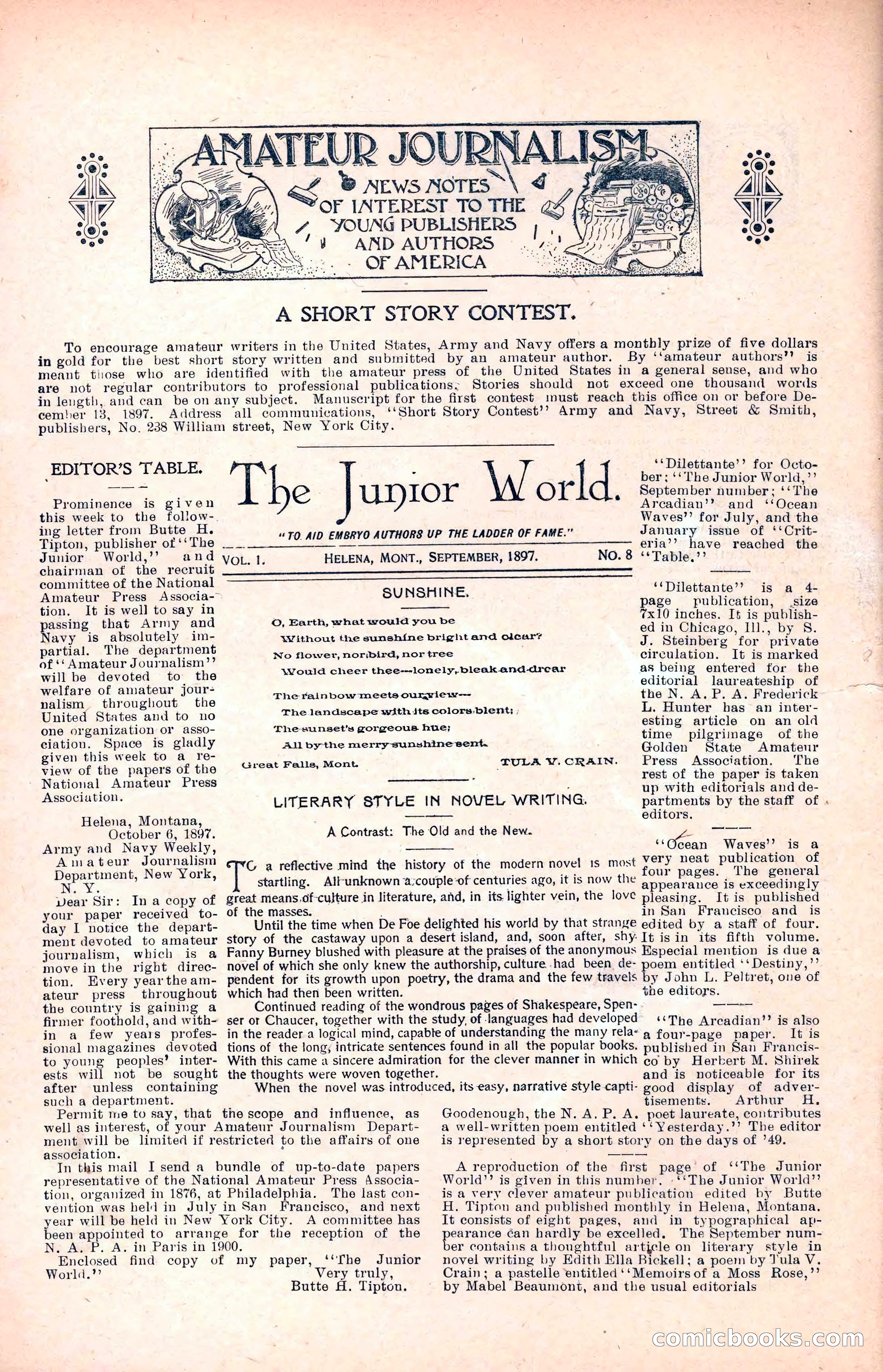 Army and Navy Weekly, Vol. 1, No. 23 — page 48 of 52