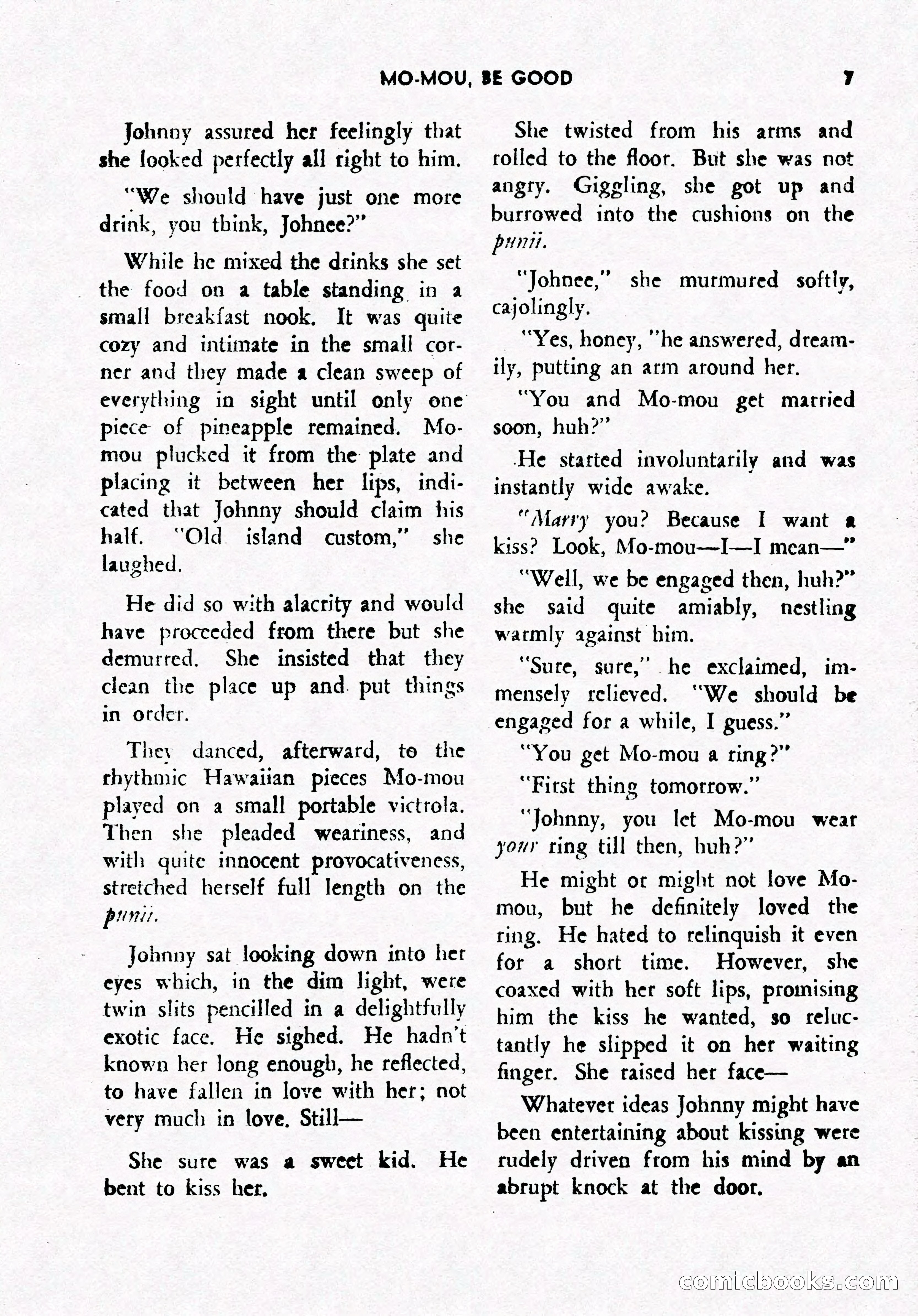 Army Romances, Spring 1946 — page 9 of 84