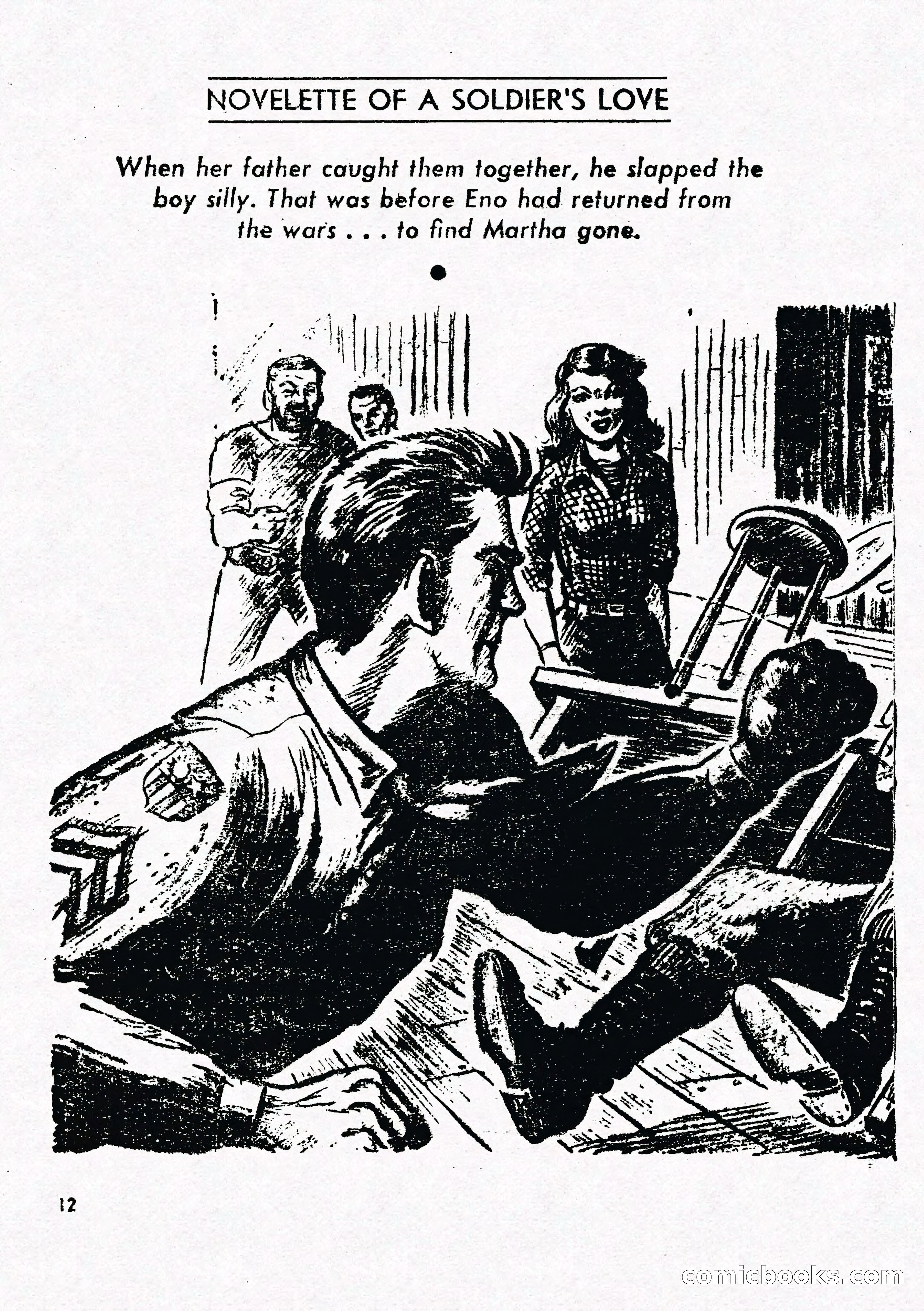 Army Romances, Spring 1946 — page 14 of 84