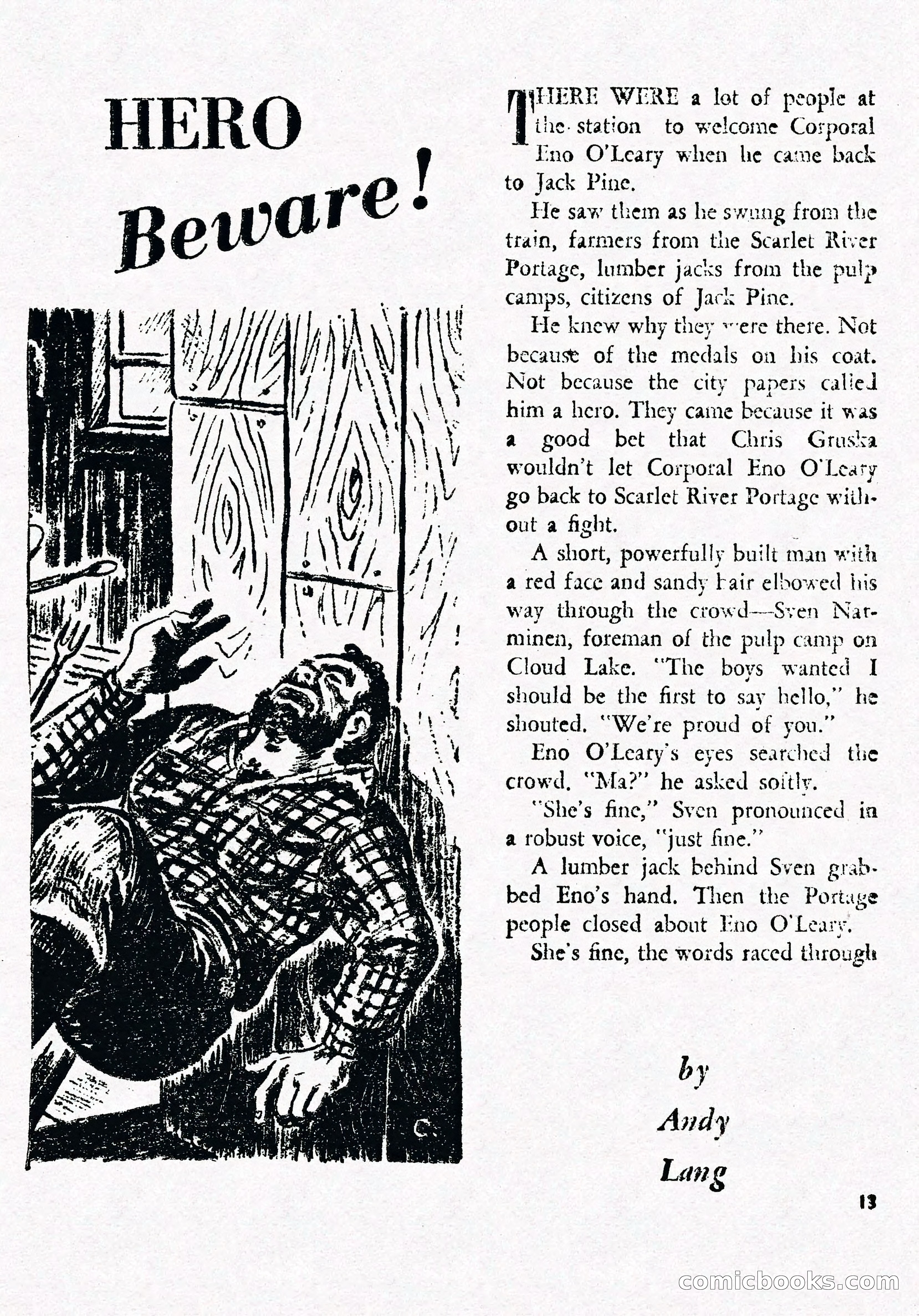 Army Romances, Spring 1946 — page 15 of 84