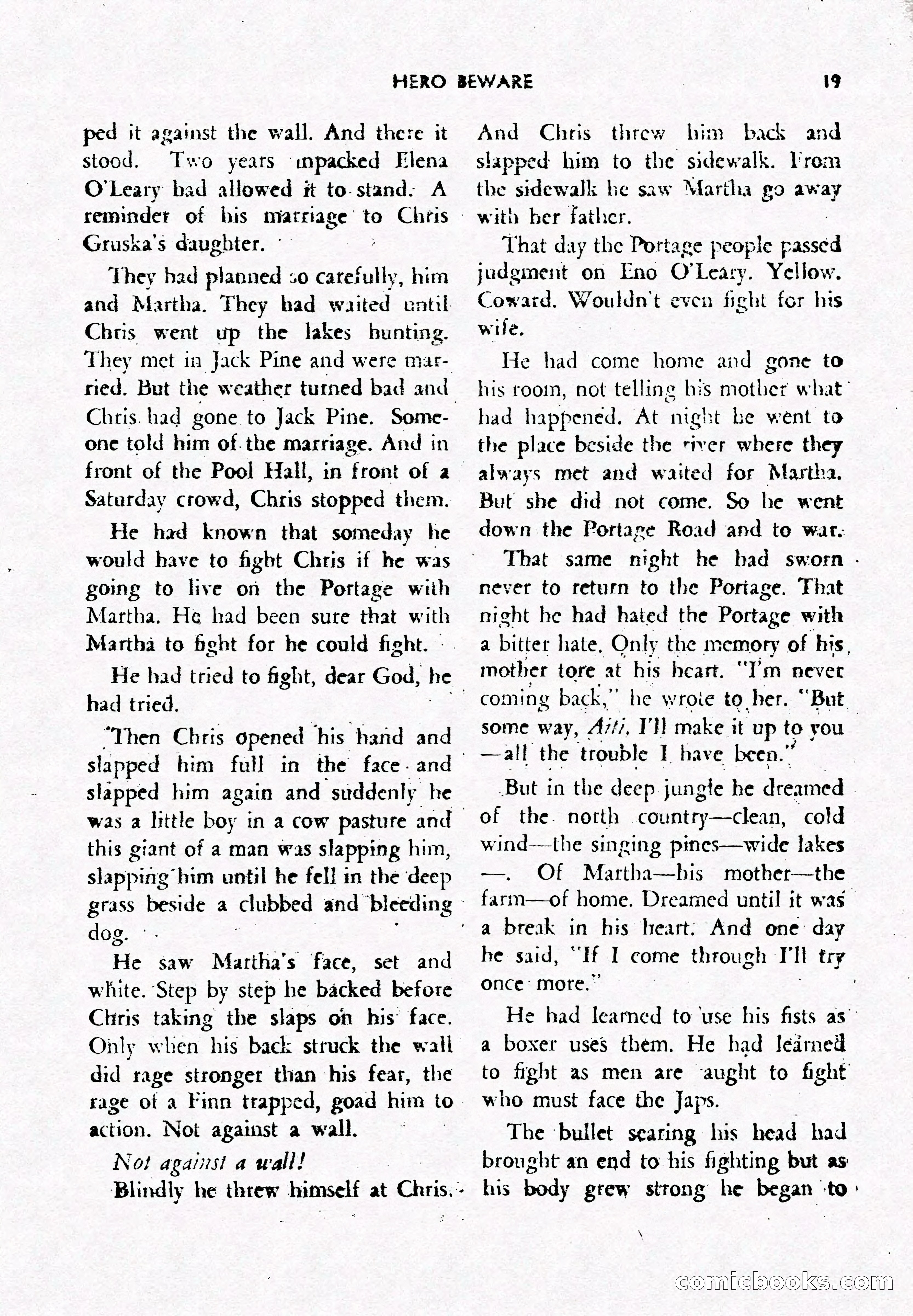 Army Romances, Spring 1946 — page 21 of 84