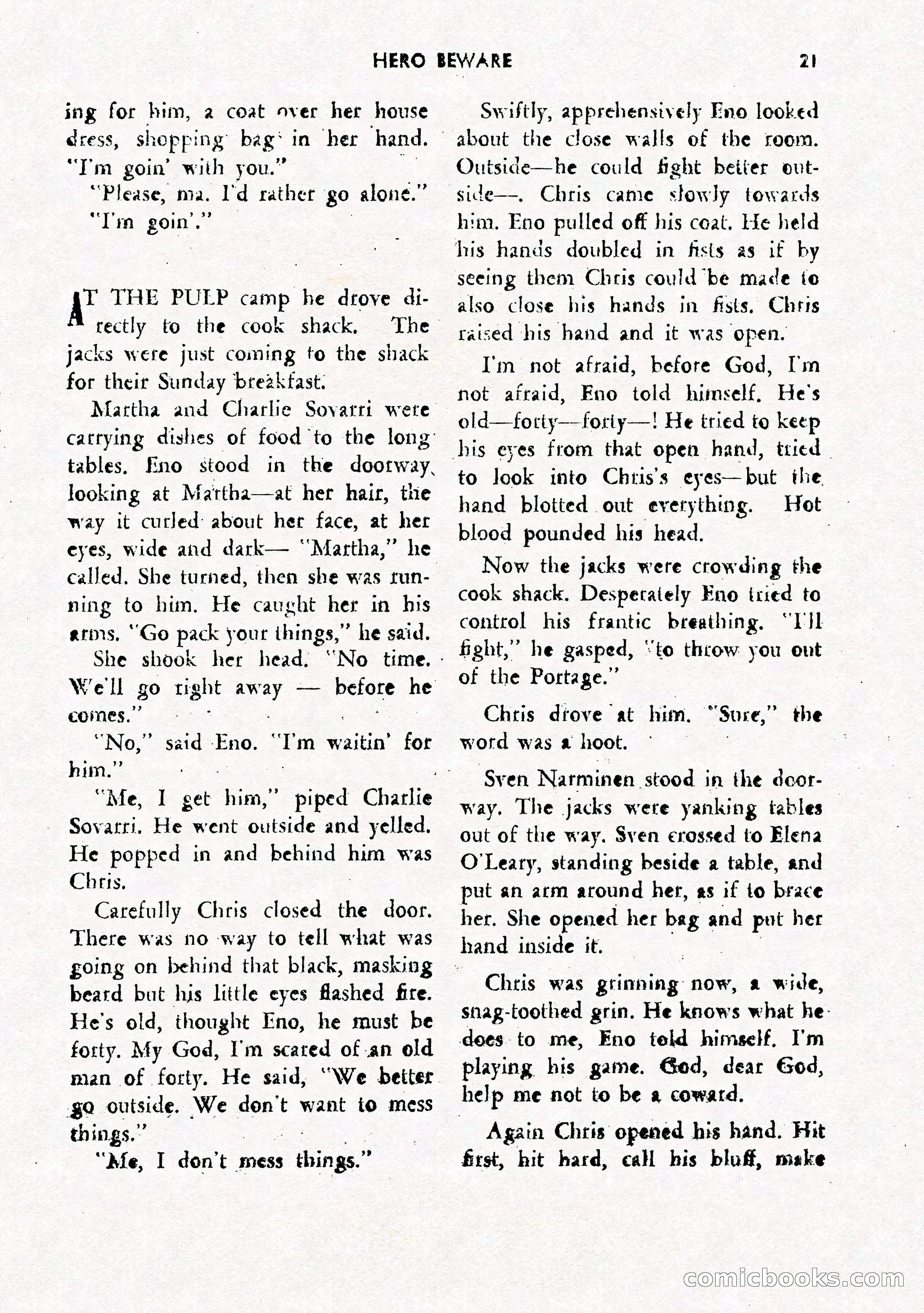 Army Romances, Spring 1946 — page 23 of 84