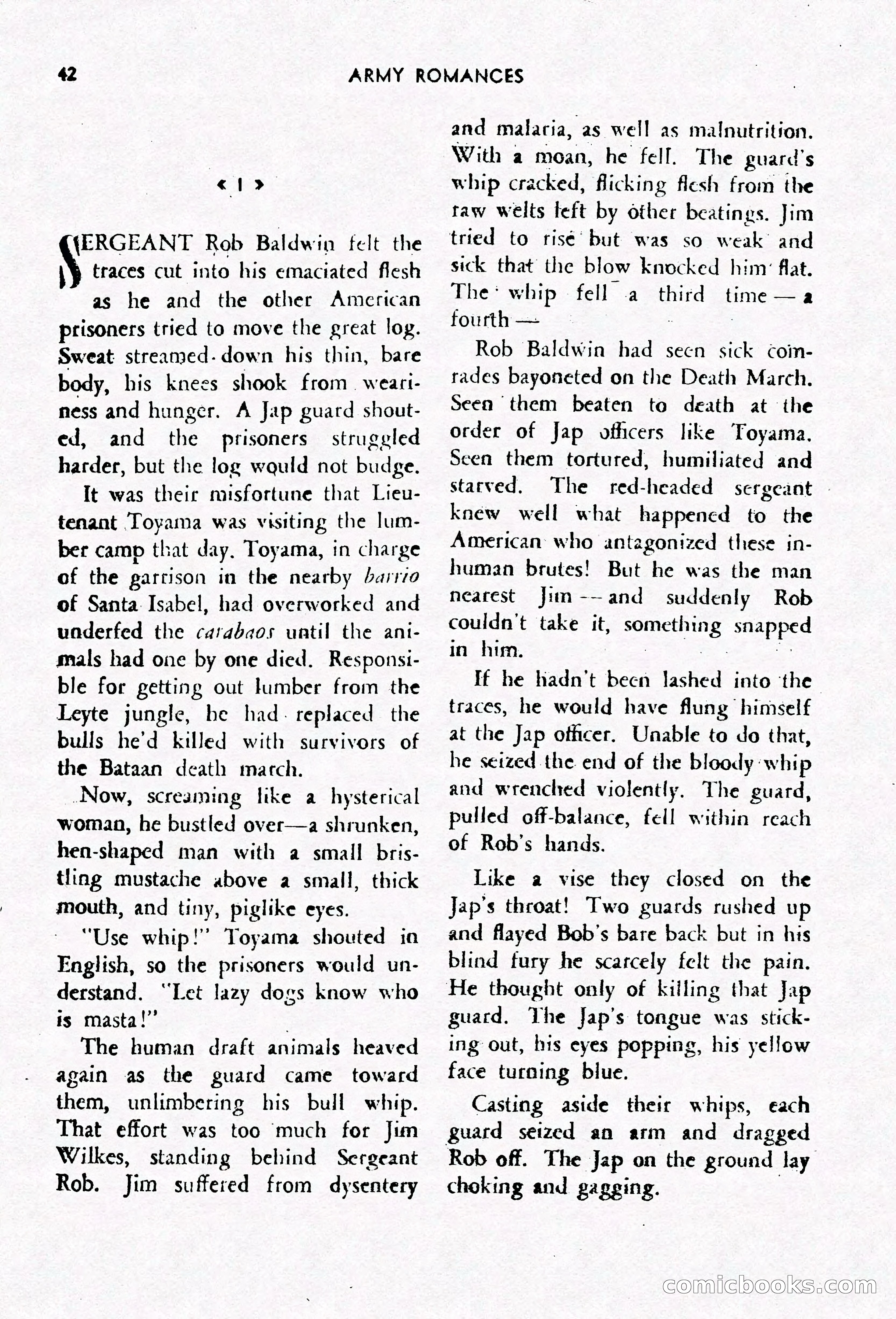 Army Romances, Spring 1946 — page 44 of 84