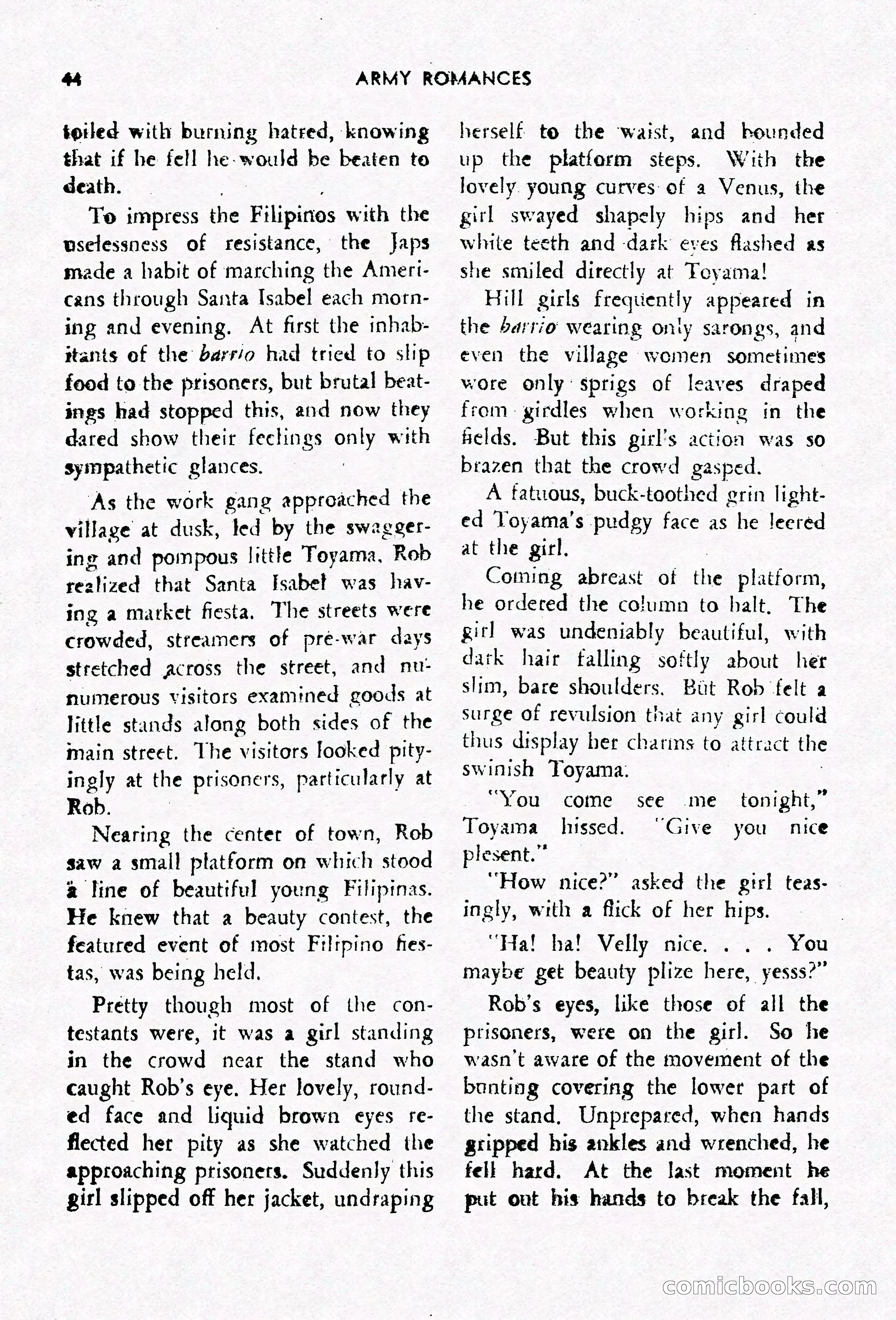 Army Romances, Spring 1946 — page 46 of 84