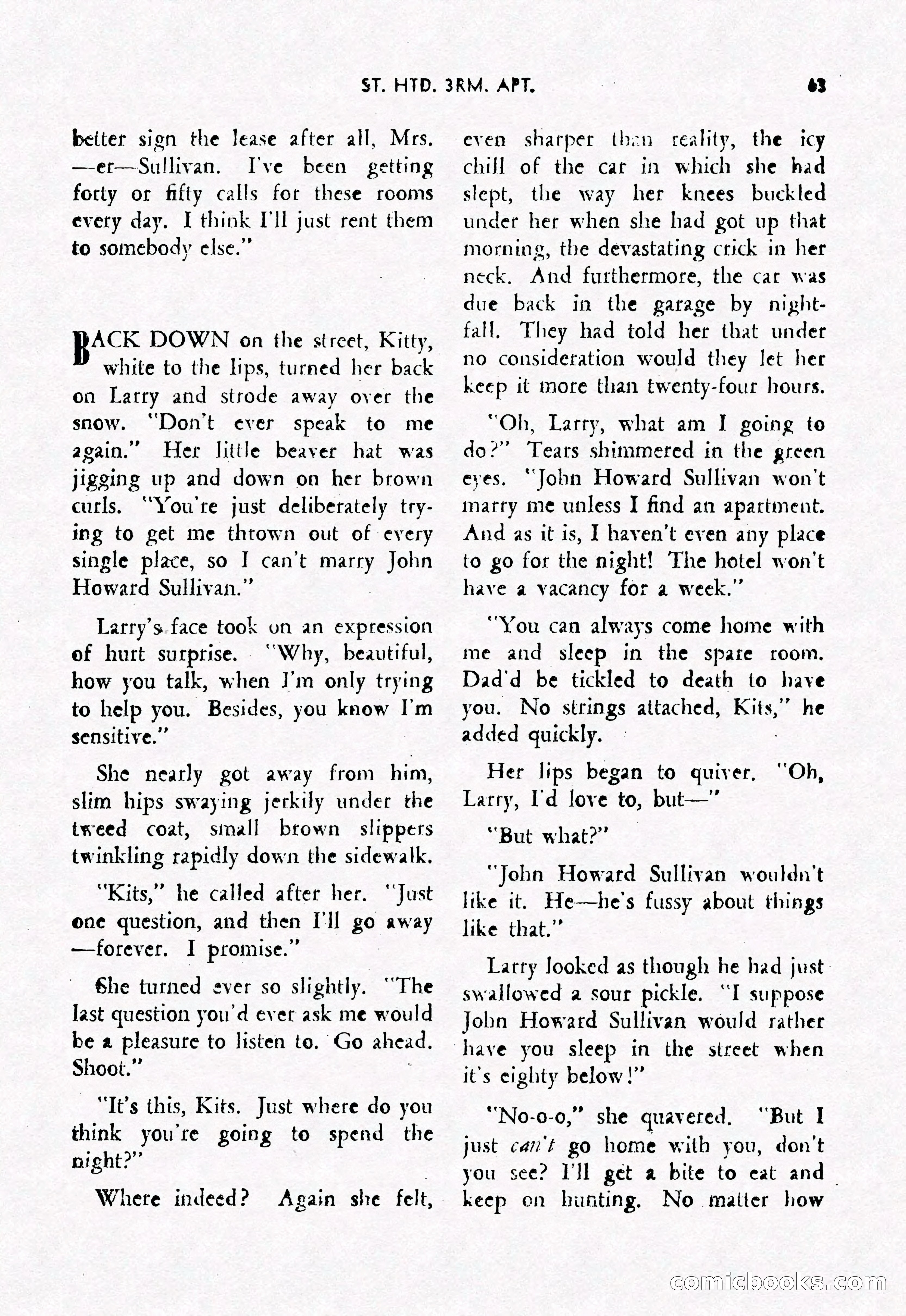 Army Romances, Spring 1946 — page 65 of 84