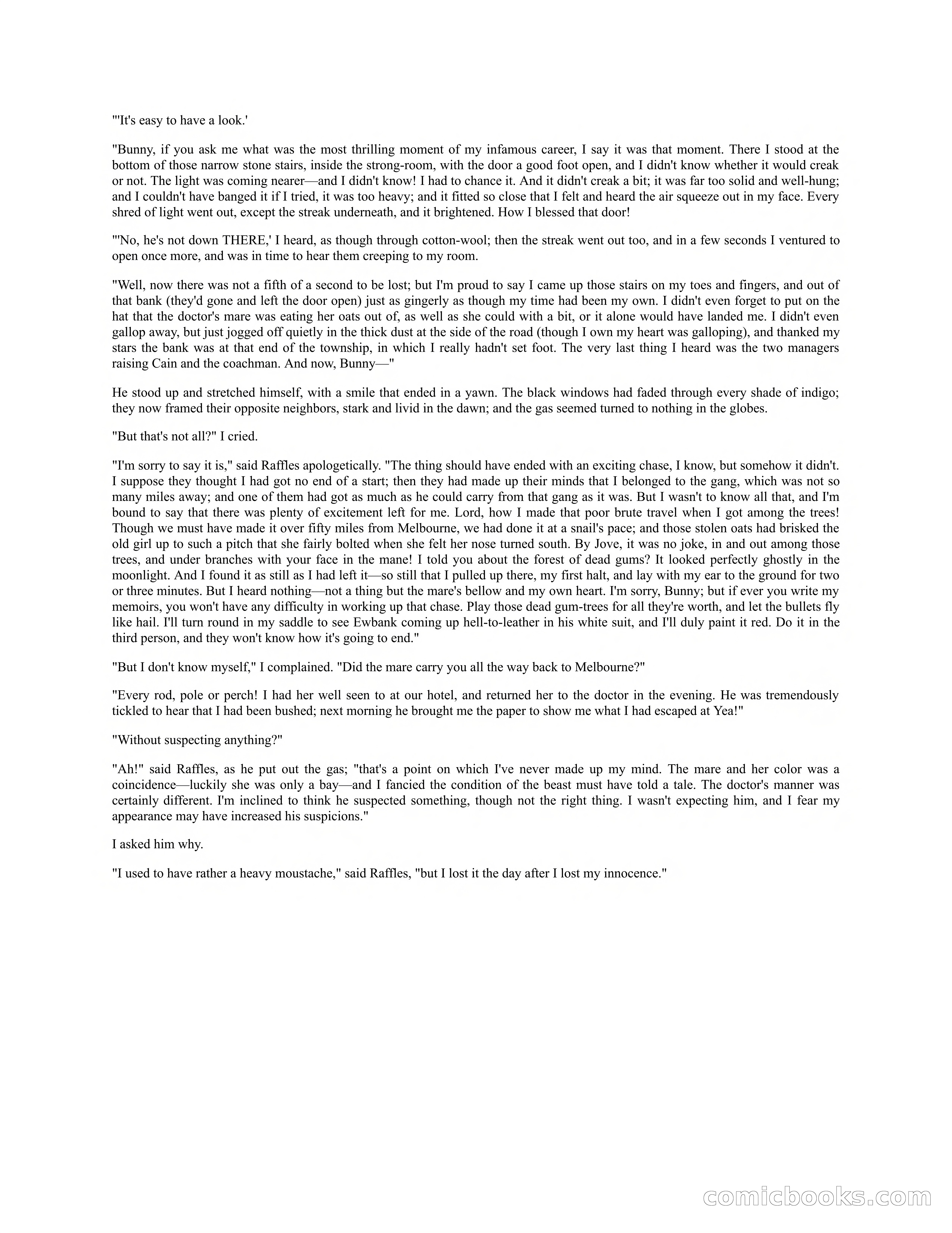 Arthur J. Raffles — page 7 of 290