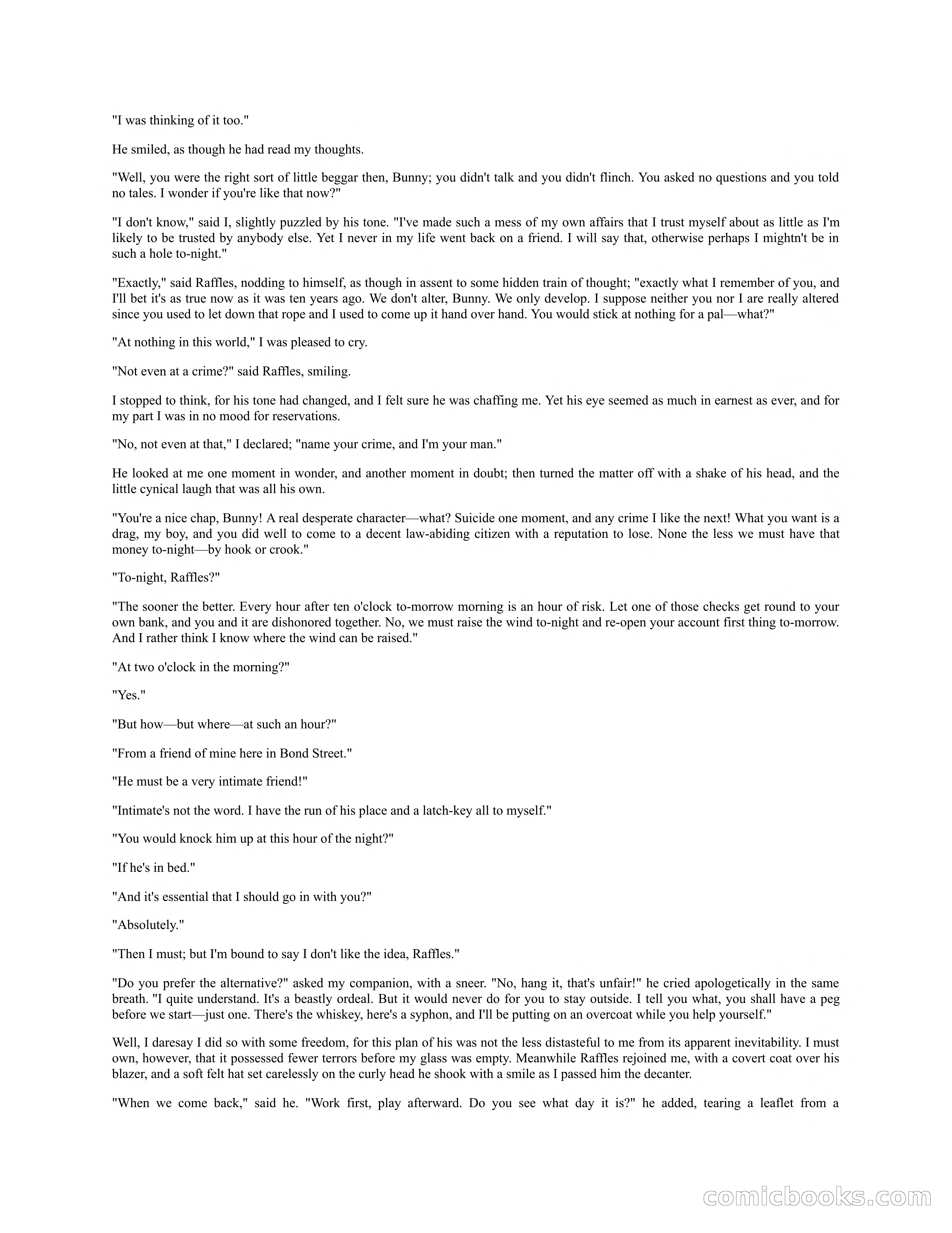 Arthur J. Raffles — page 11 of 290