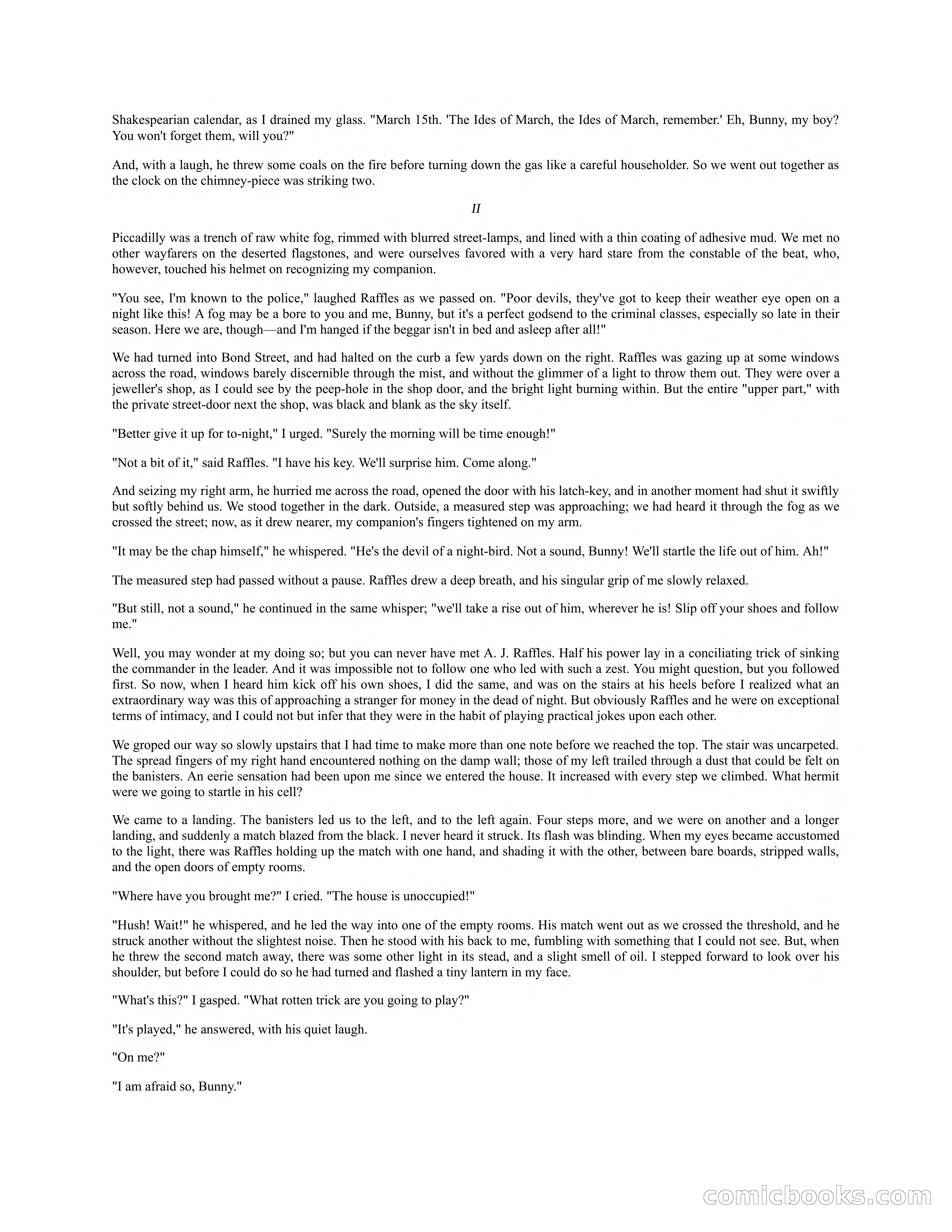 Arthur J. Raffles — page 12 of 290