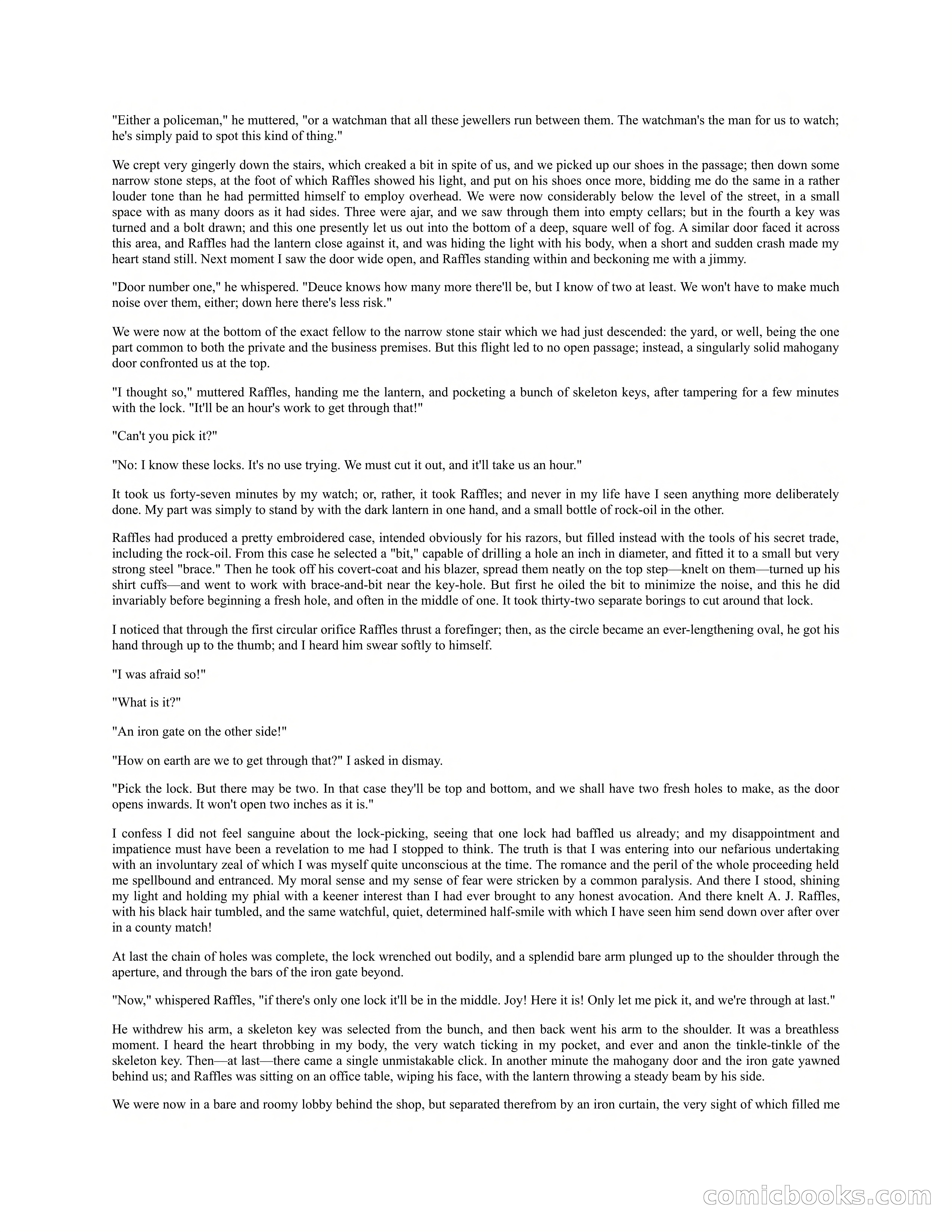 Arthur J. Raffles — page 14 of 290