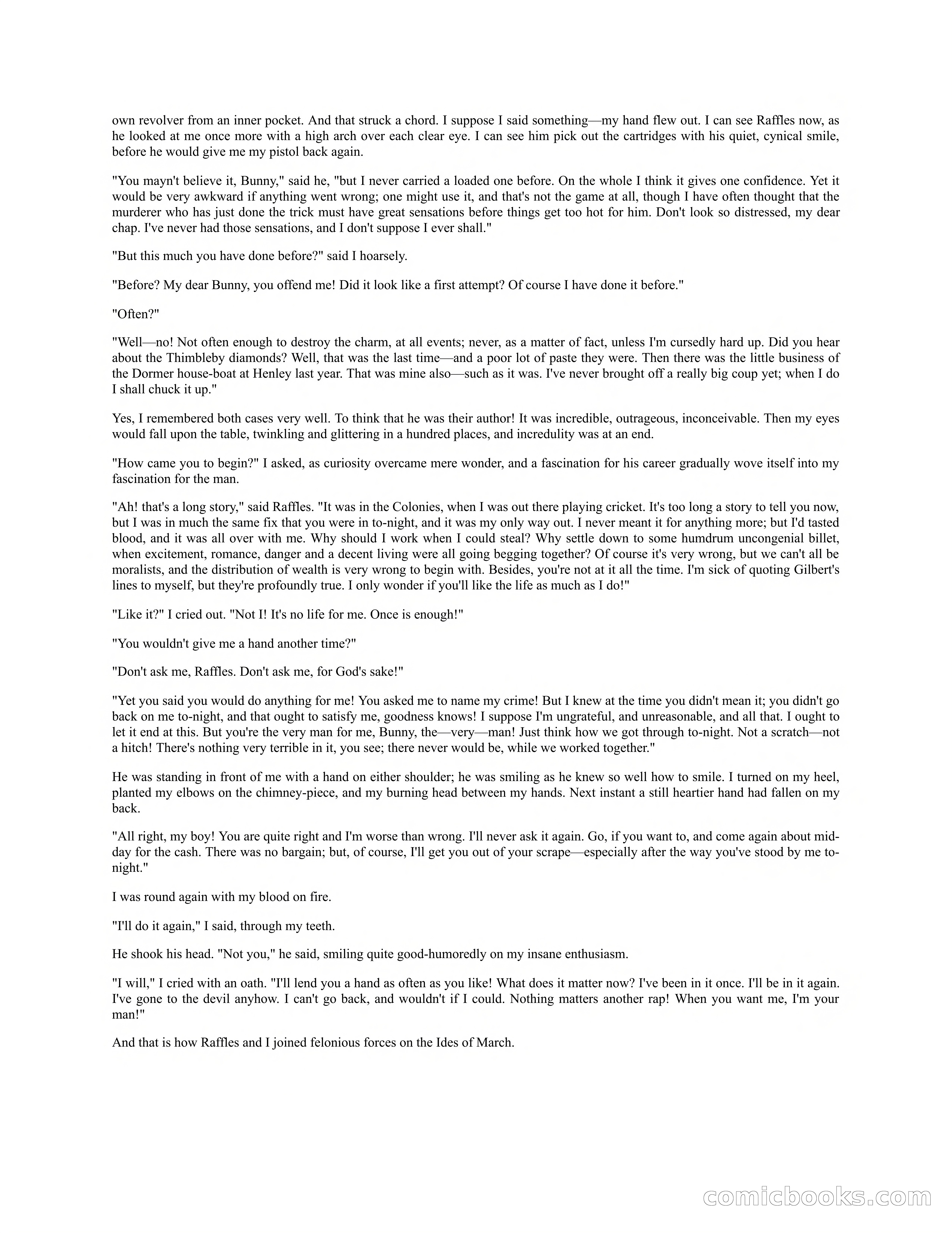Arthur J. Raffles — page 16 of 290