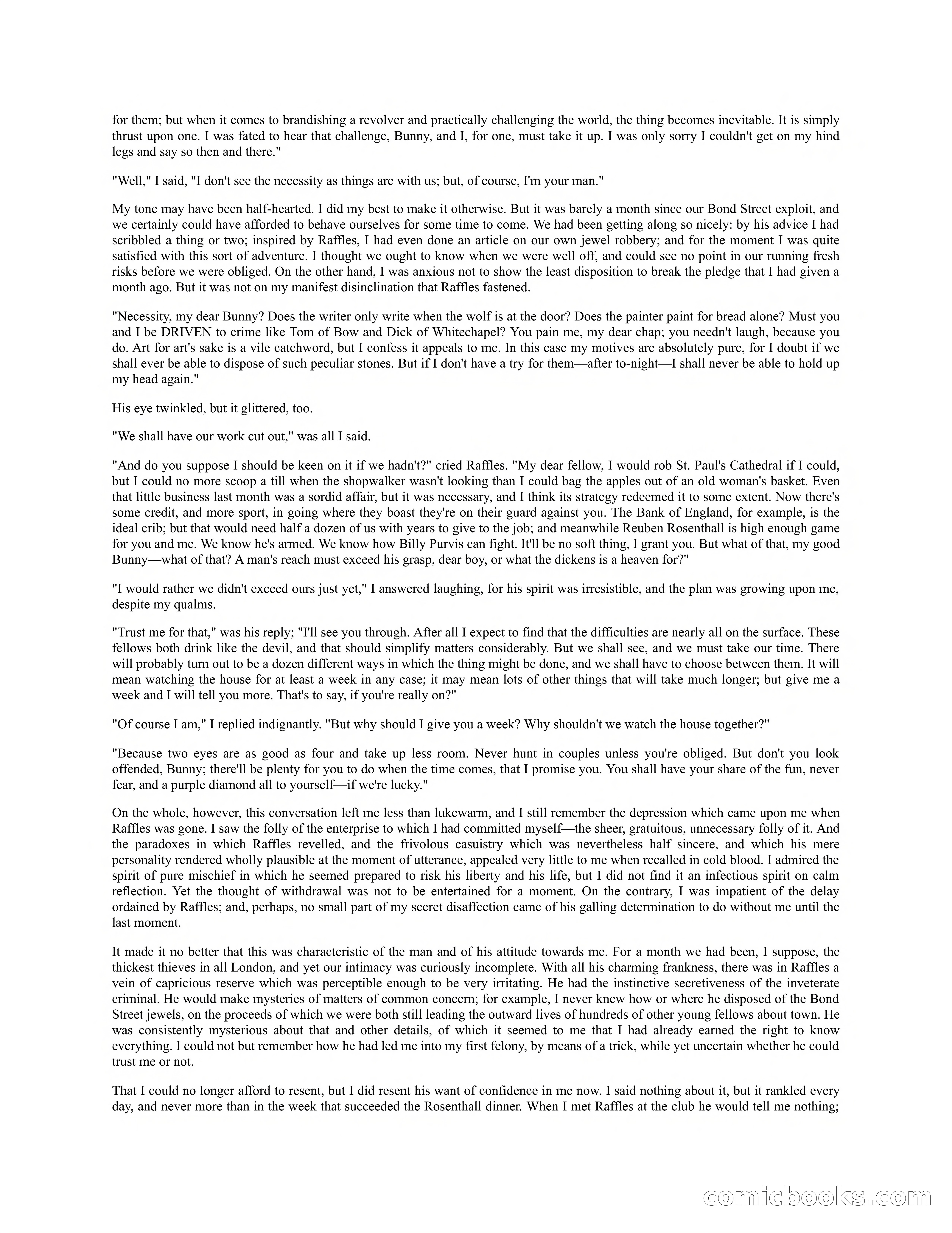 Arthur J. Raffles — page 18 of 290