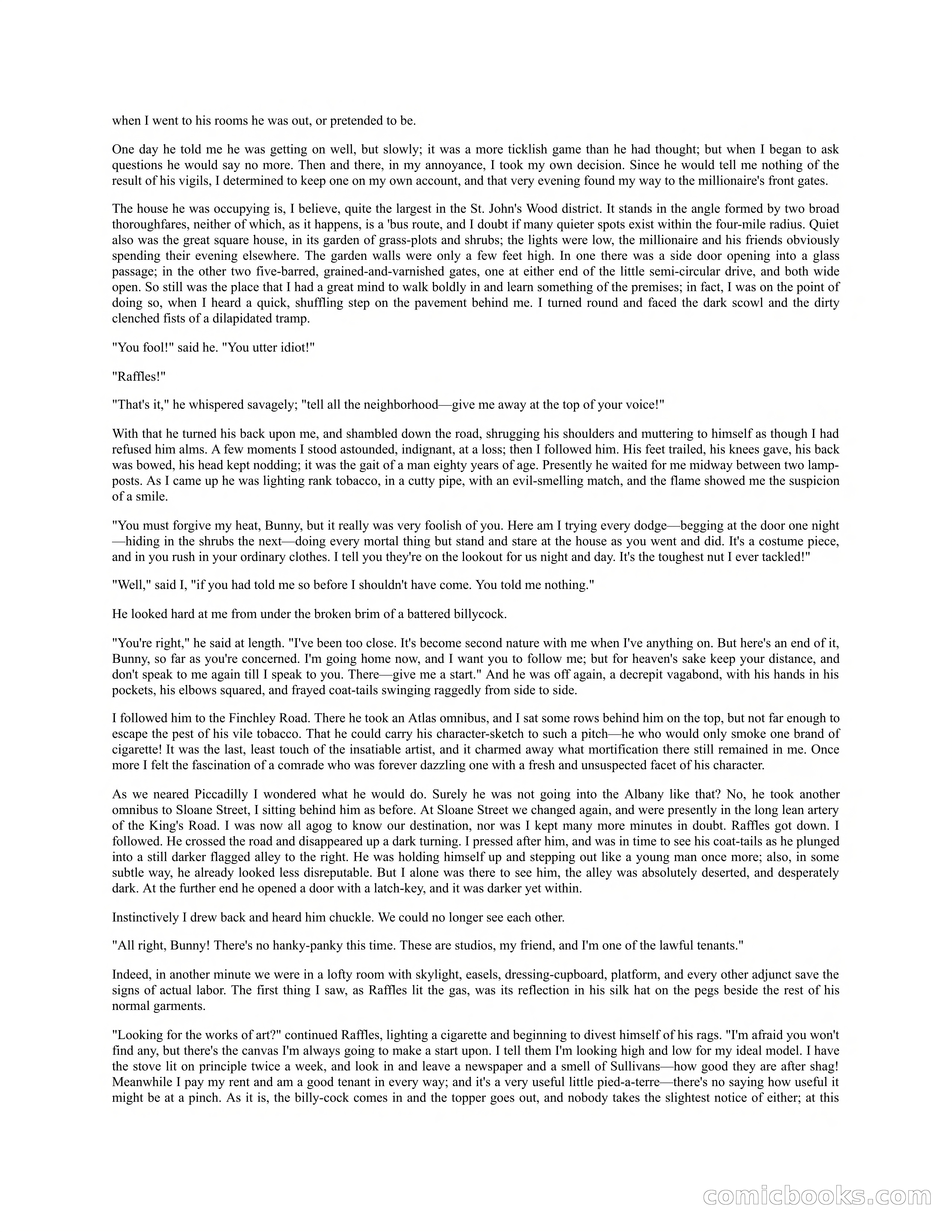 Arthur J. Raffles — page 19 of 290
