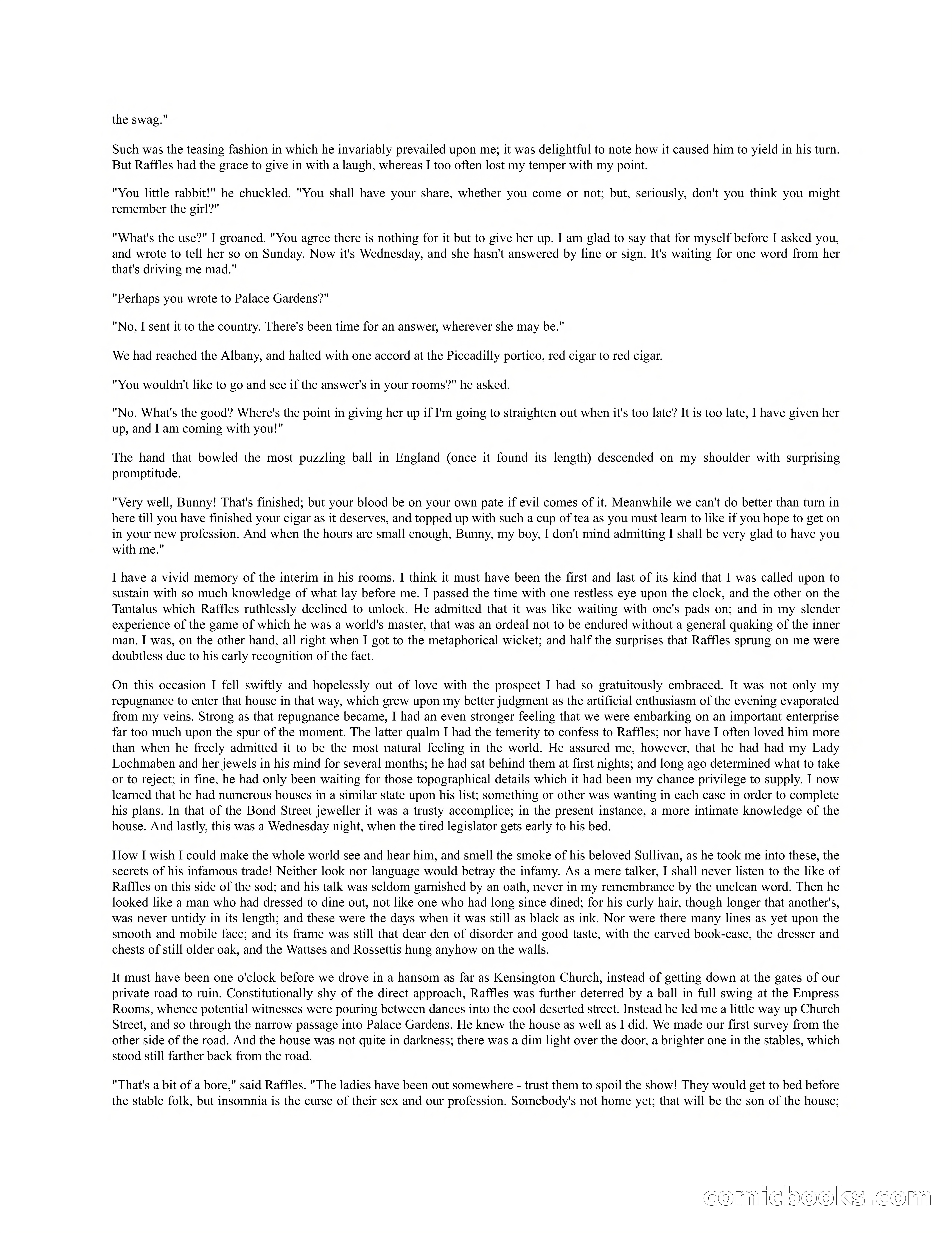Arthur J. Raffles — page 26 of 290