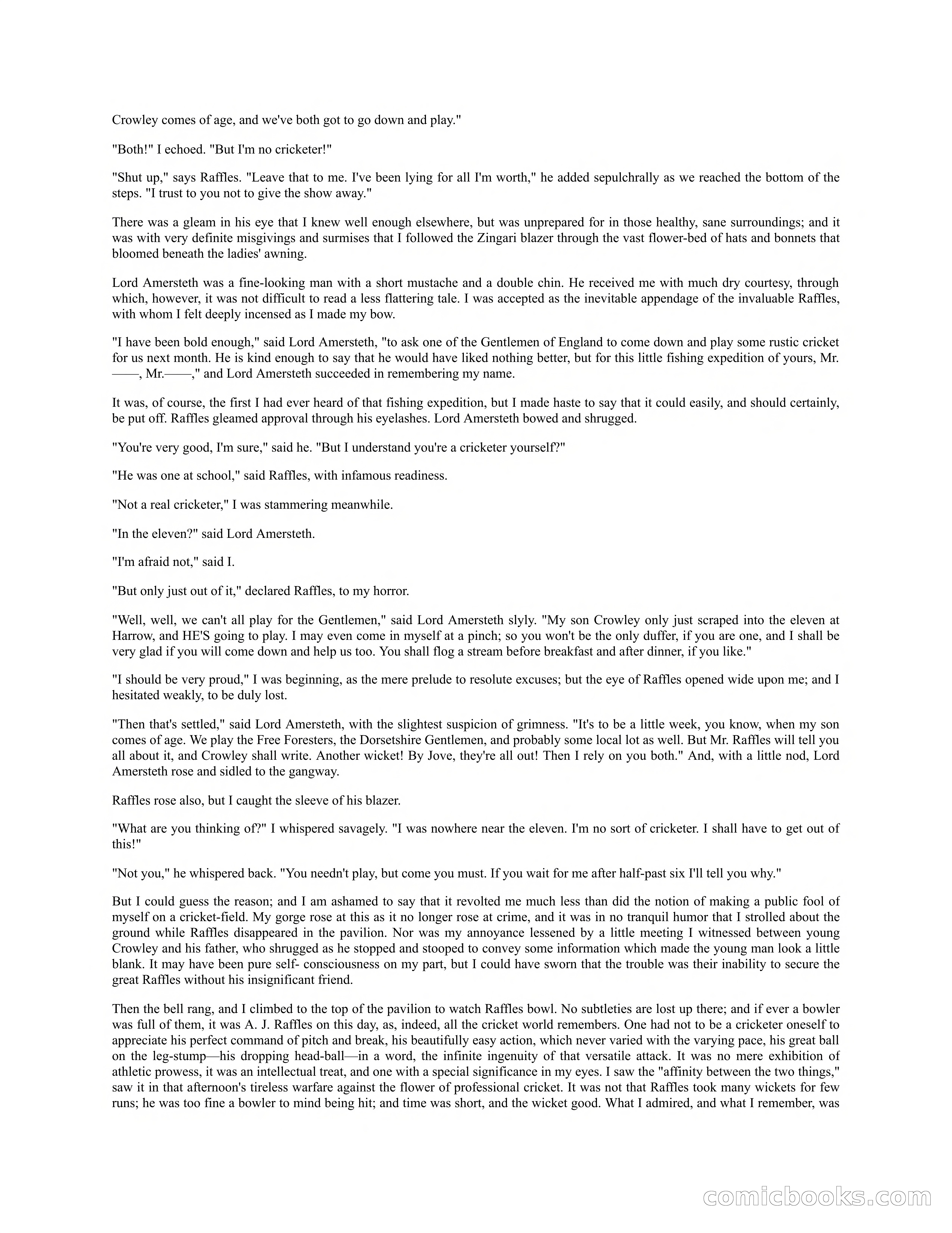 Arthur J. Raffles — page 33 of 290