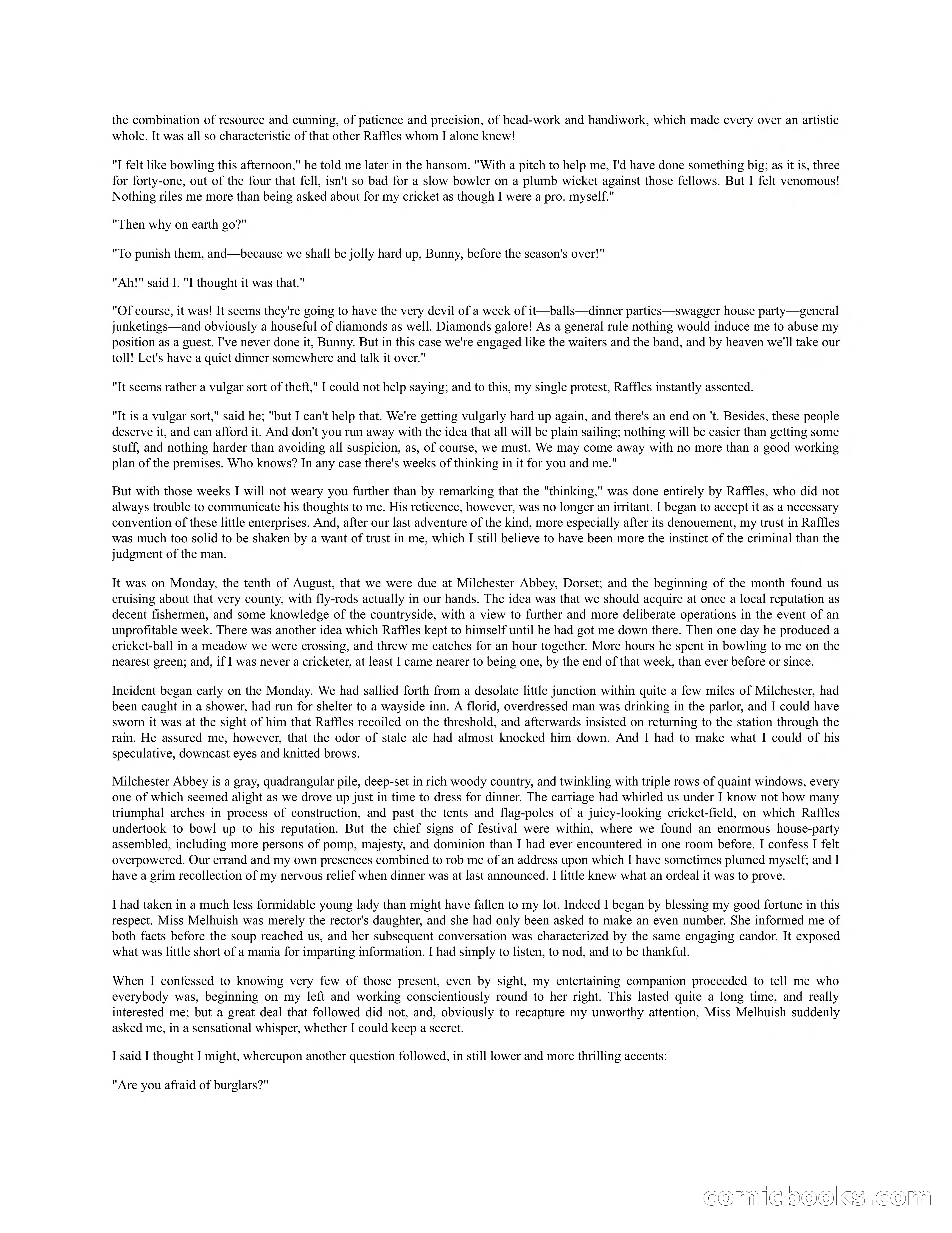 Arthur J. Raffles — page 34 of 290