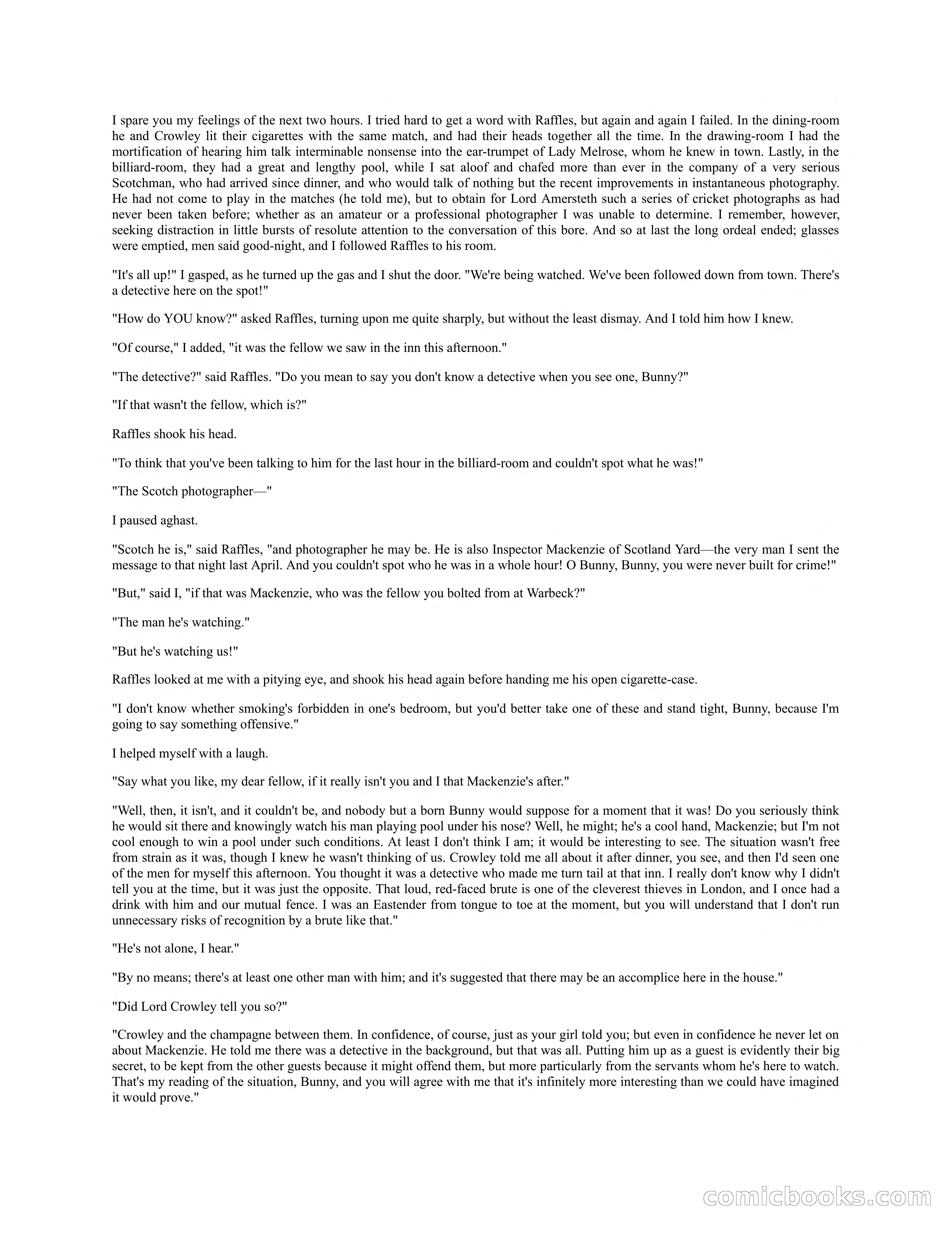 Arthur J. Raffles — page 36 of 290