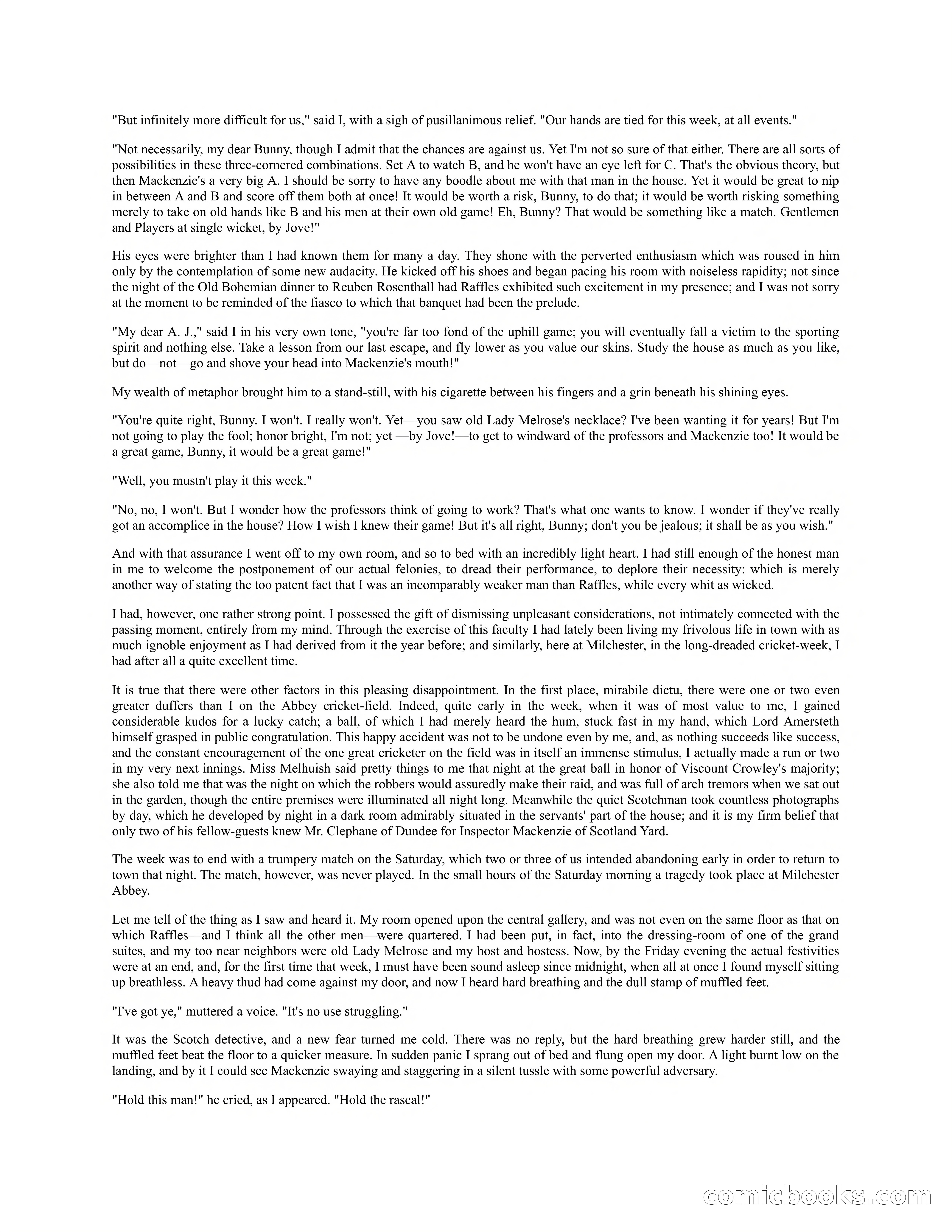 Arthur J. Raffles — page 37 of 290