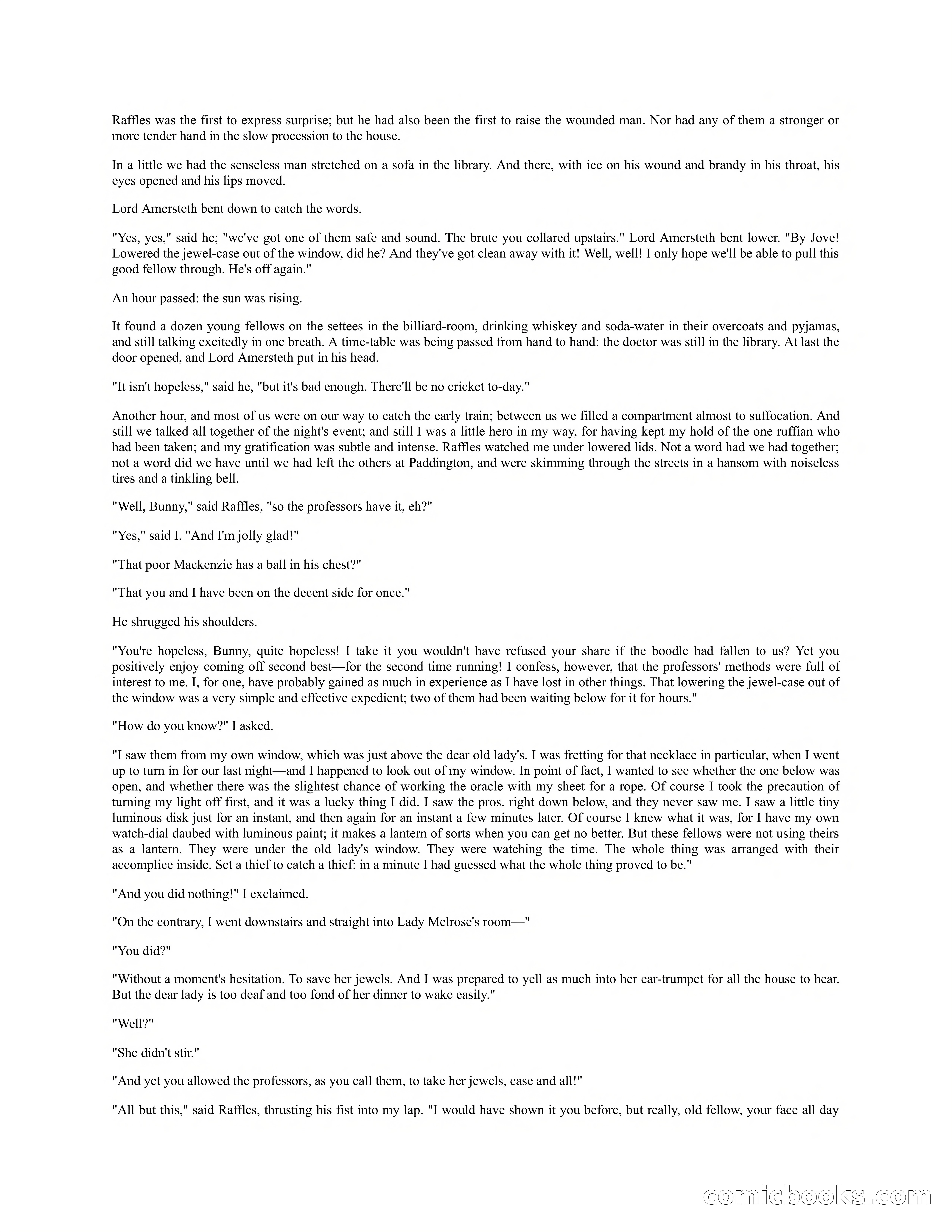 Arthur J. Raffles — page 39 of 290